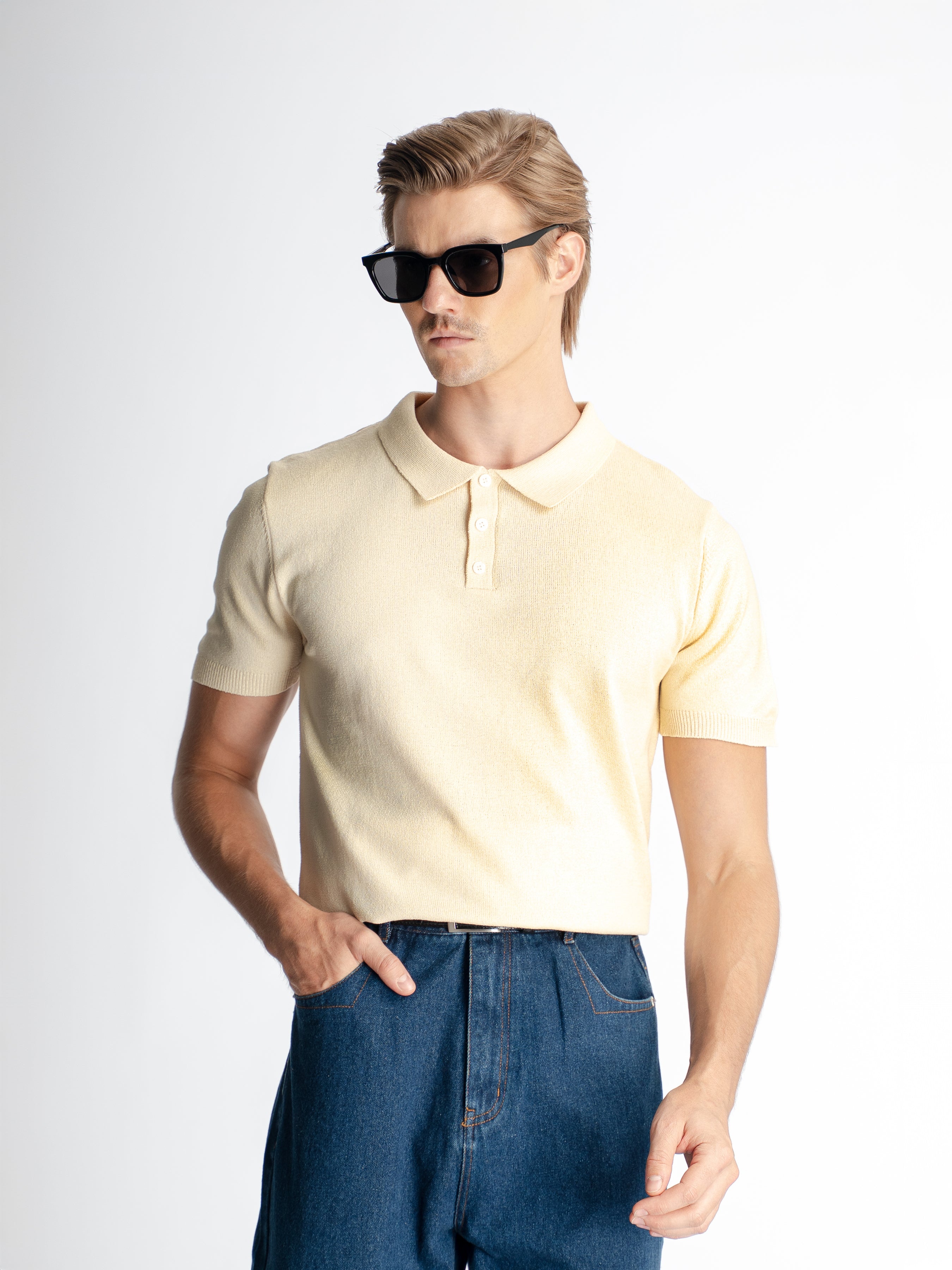 NoirKnit-Beige-Halfbody - Zeve