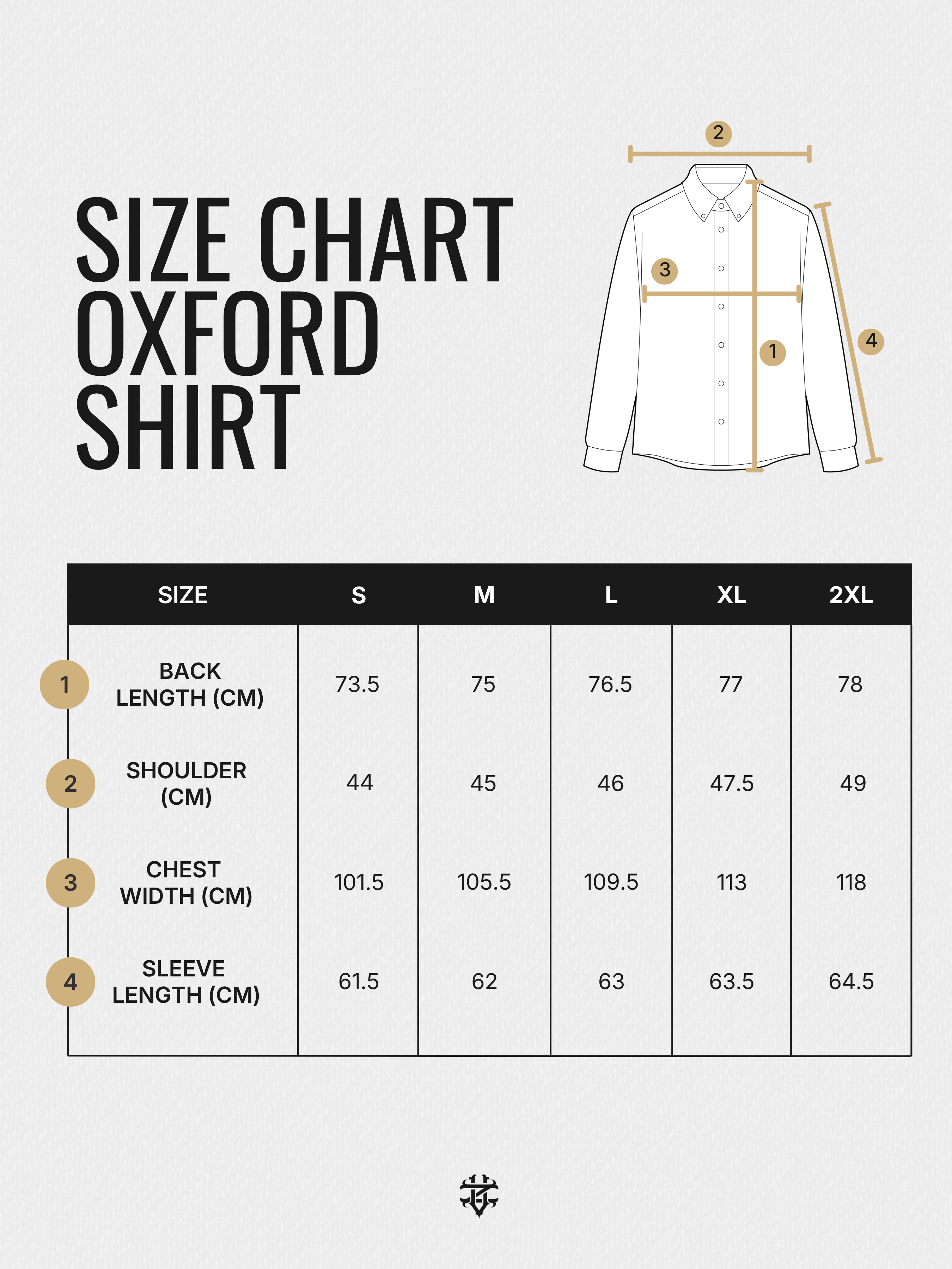 Oxford Shirt - White (Button Down Collar)