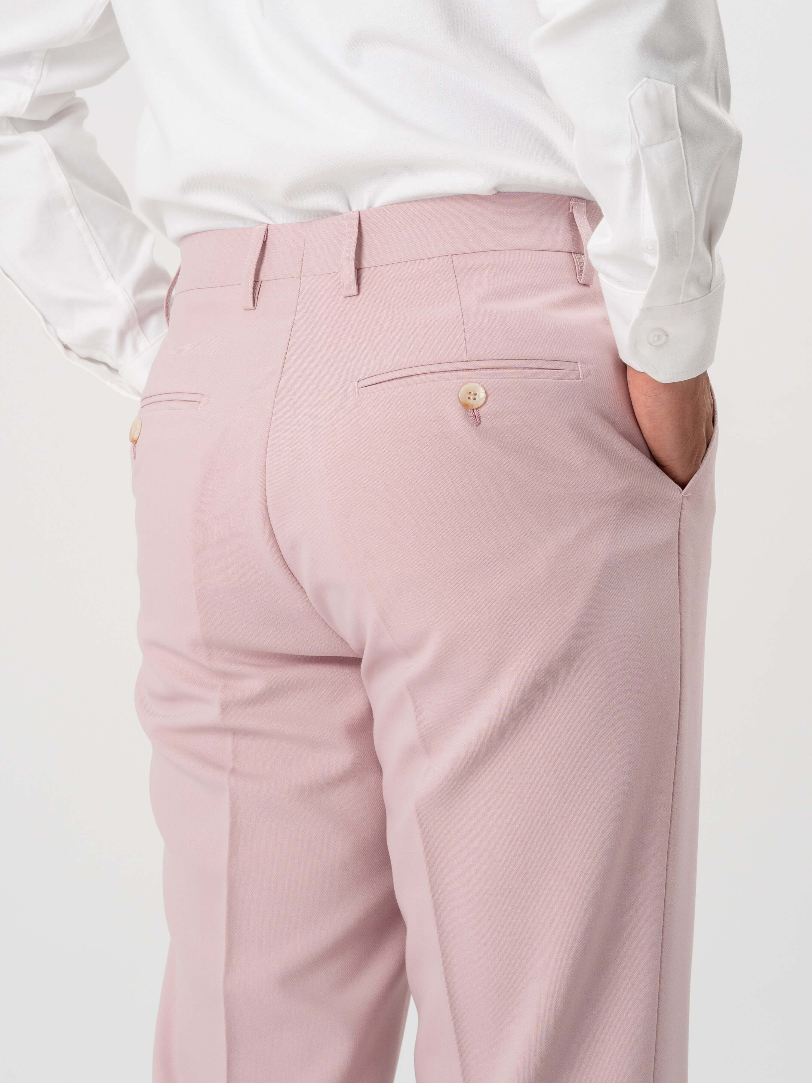 Trousers With Belt Loop - Panther Plain (Slim Straight)