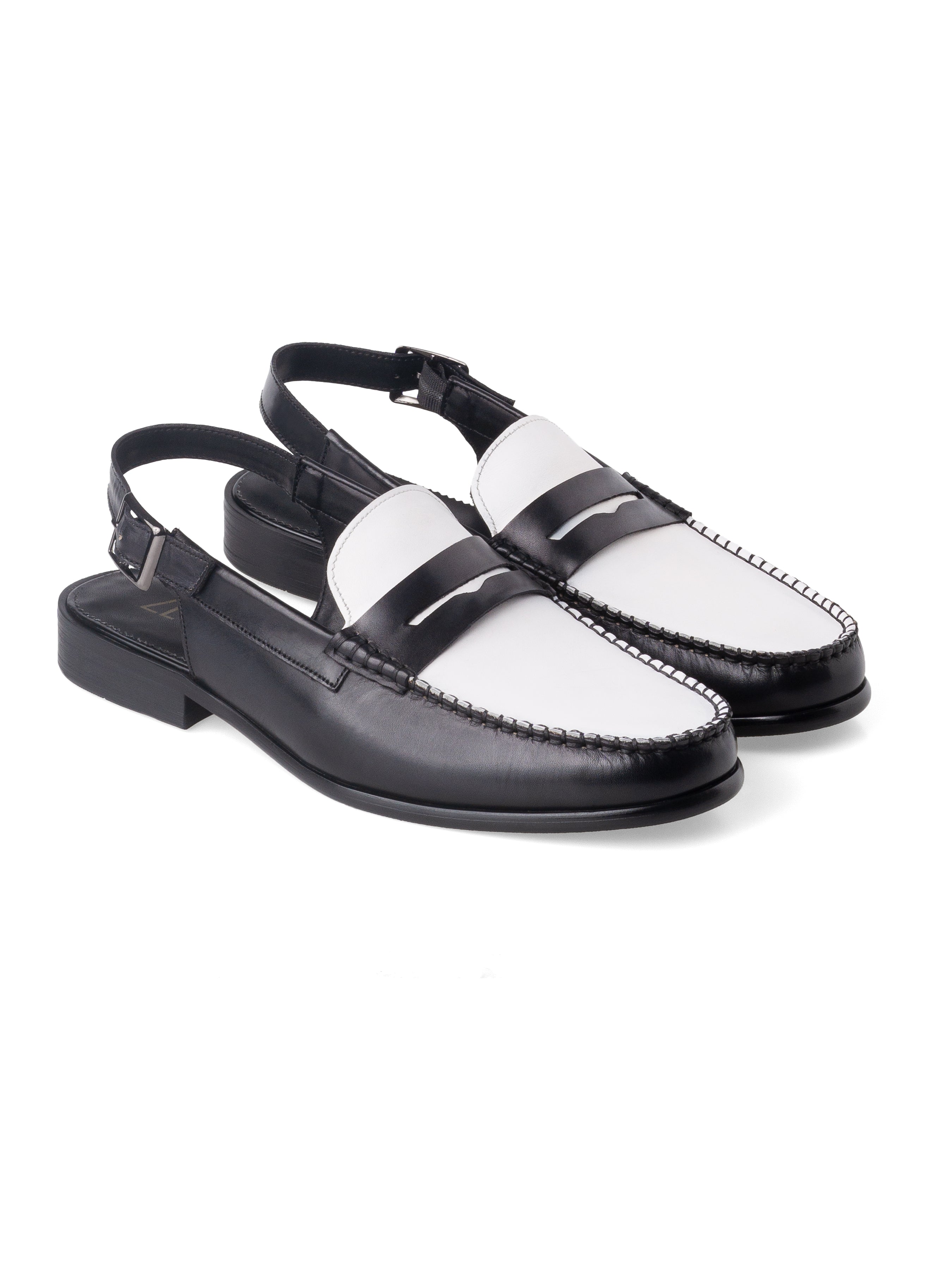 Penny-Sandal-Black-_-White_02 - Zeve