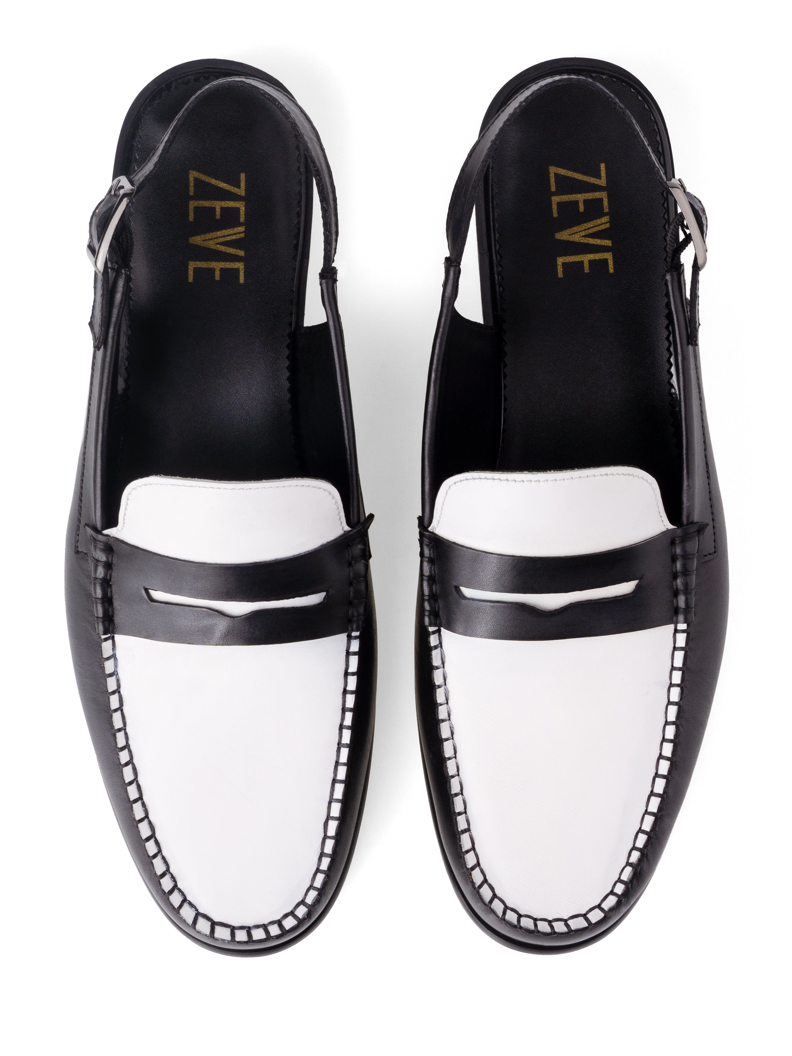 Penny-Sandal-Black-_-White_04 - Zeve
