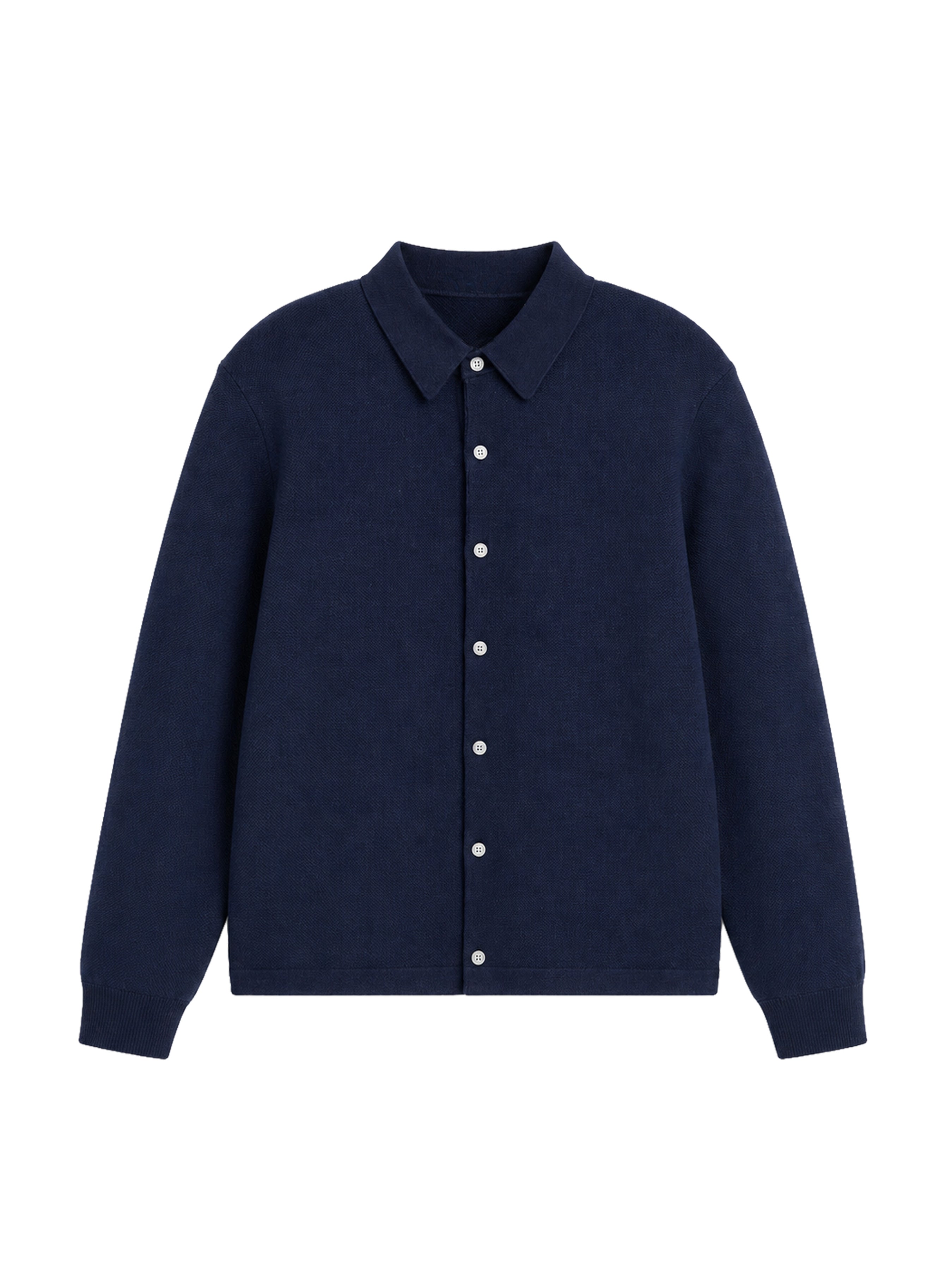 Roman Knit Shirt - Blue