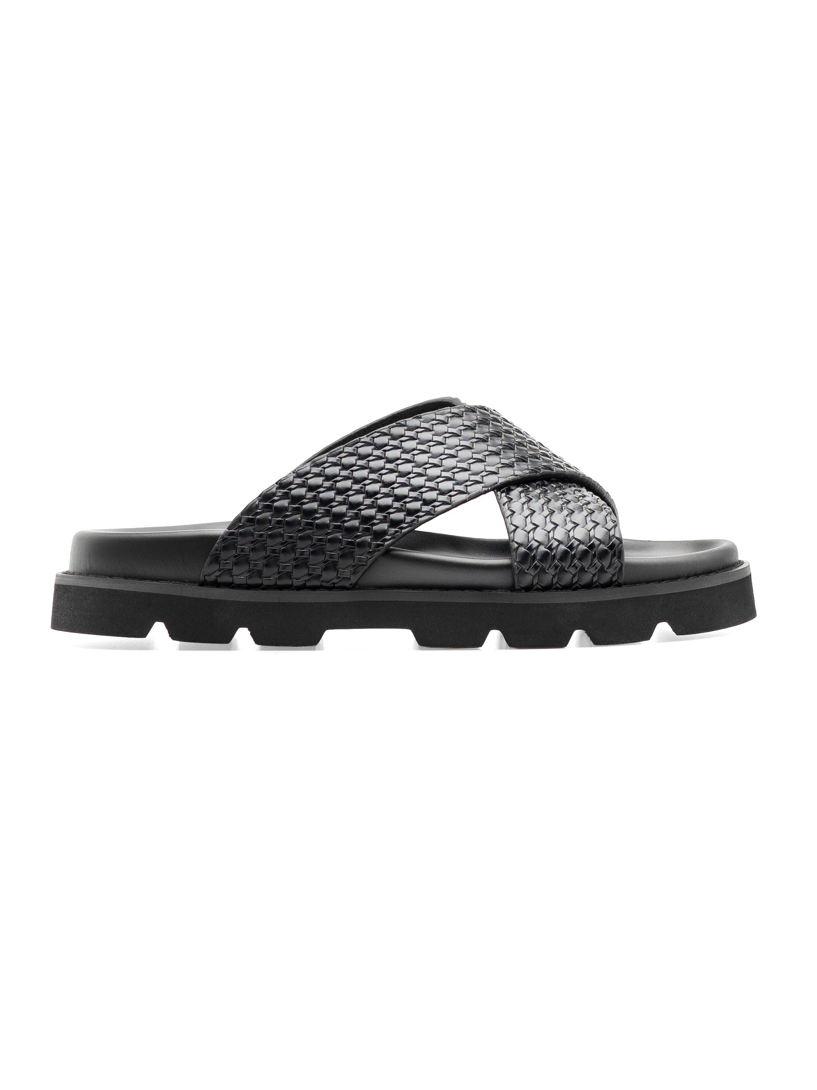Ruma Sandal - Solid Black