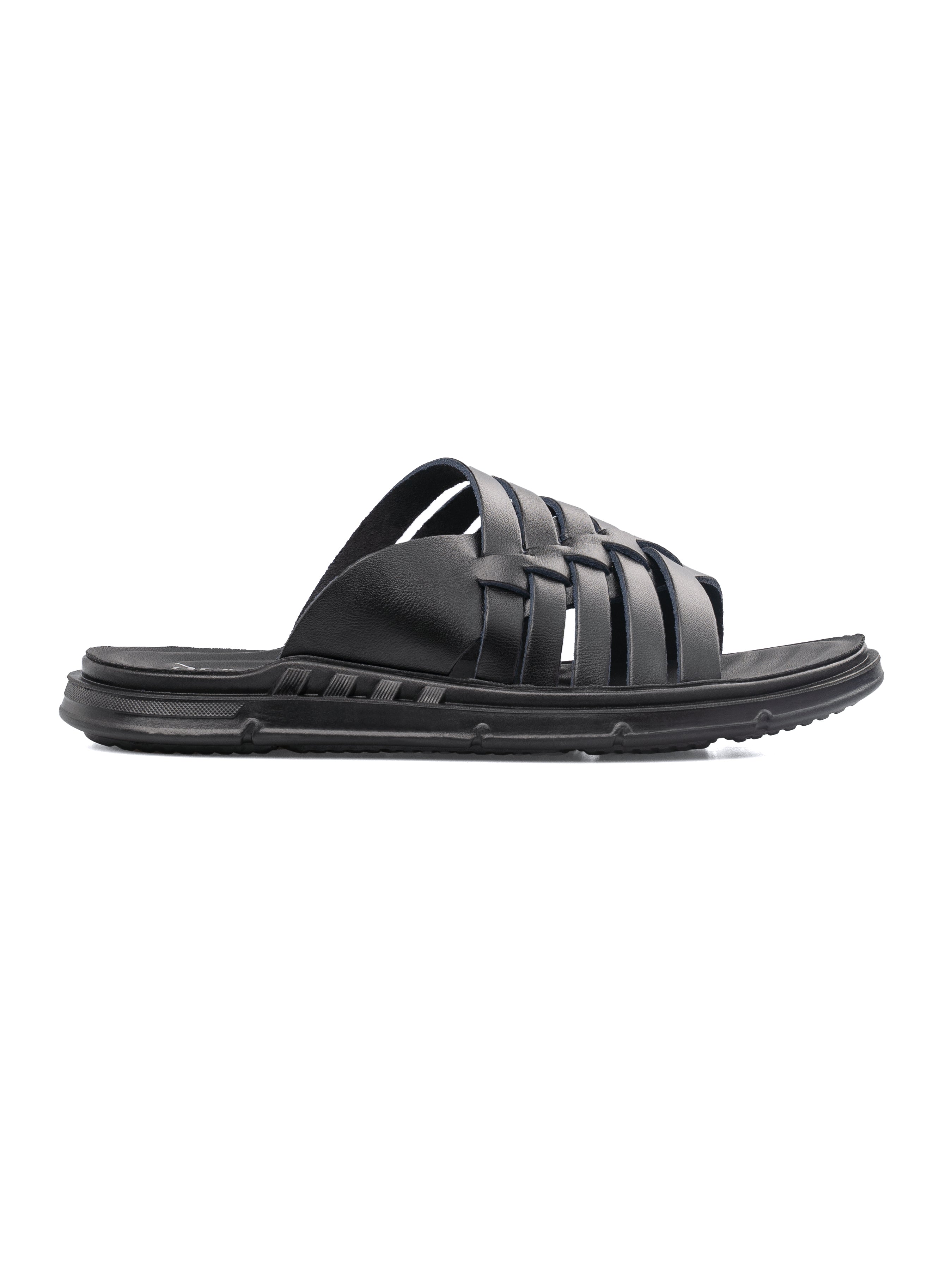 Side-NicoSandal-Black - Zeve