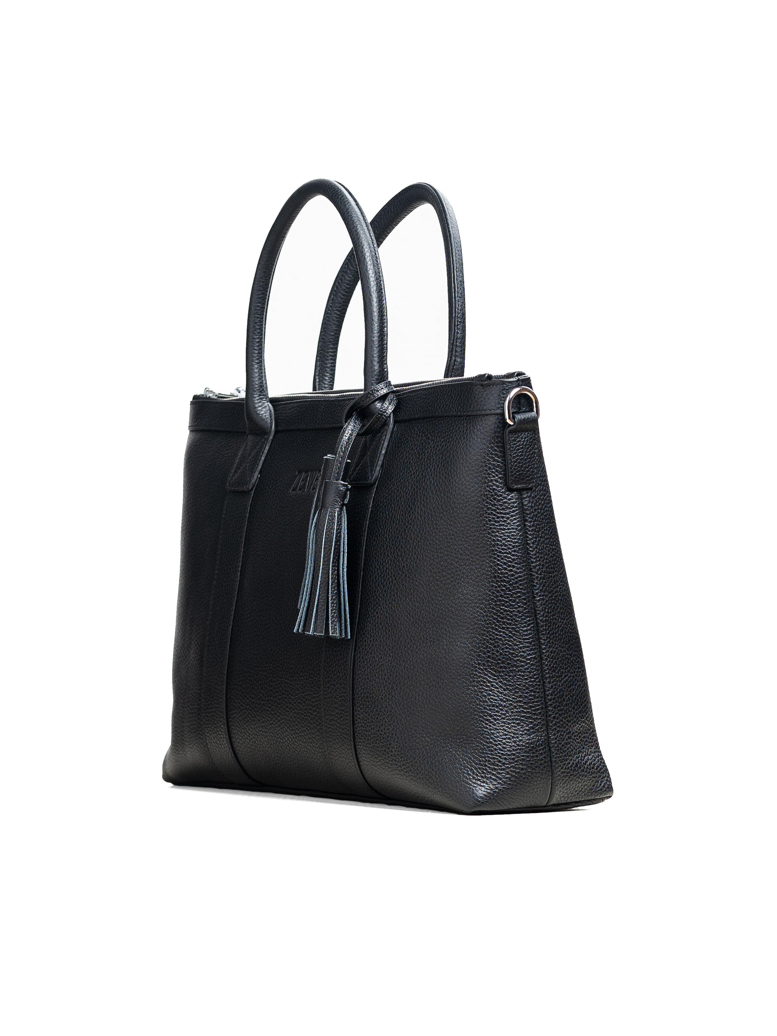 SideBellagioBriefcaseBlackGrainPebbleLeather_238ac92c-3387-457f-baba-ebe2b0dace78 - Zeve