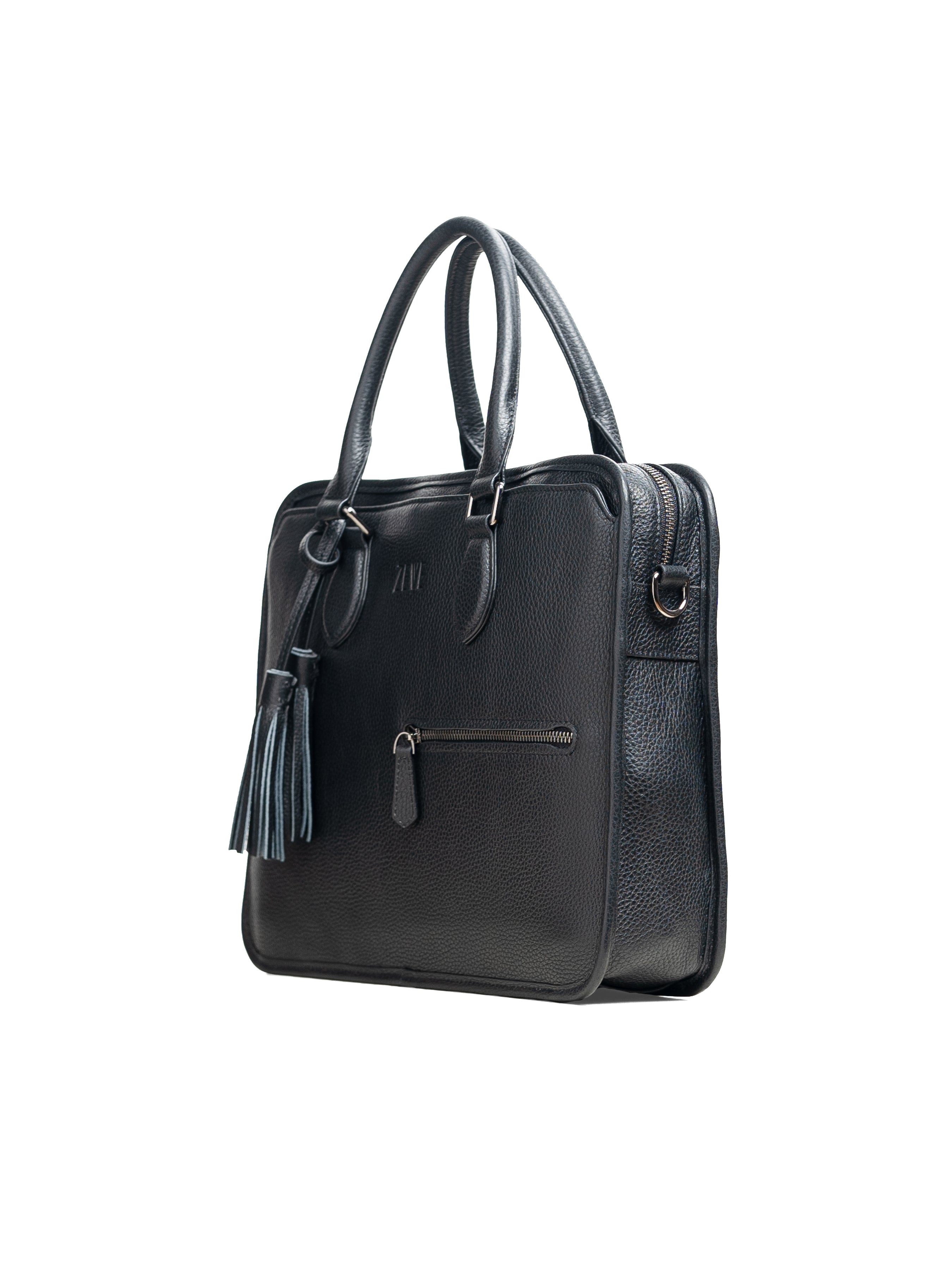 SideSlingBellunoBriefcaseBlackPebbleLeather_c078a1f9-70d4-4e22-8430-5a58aaa93bf0 - Zeve