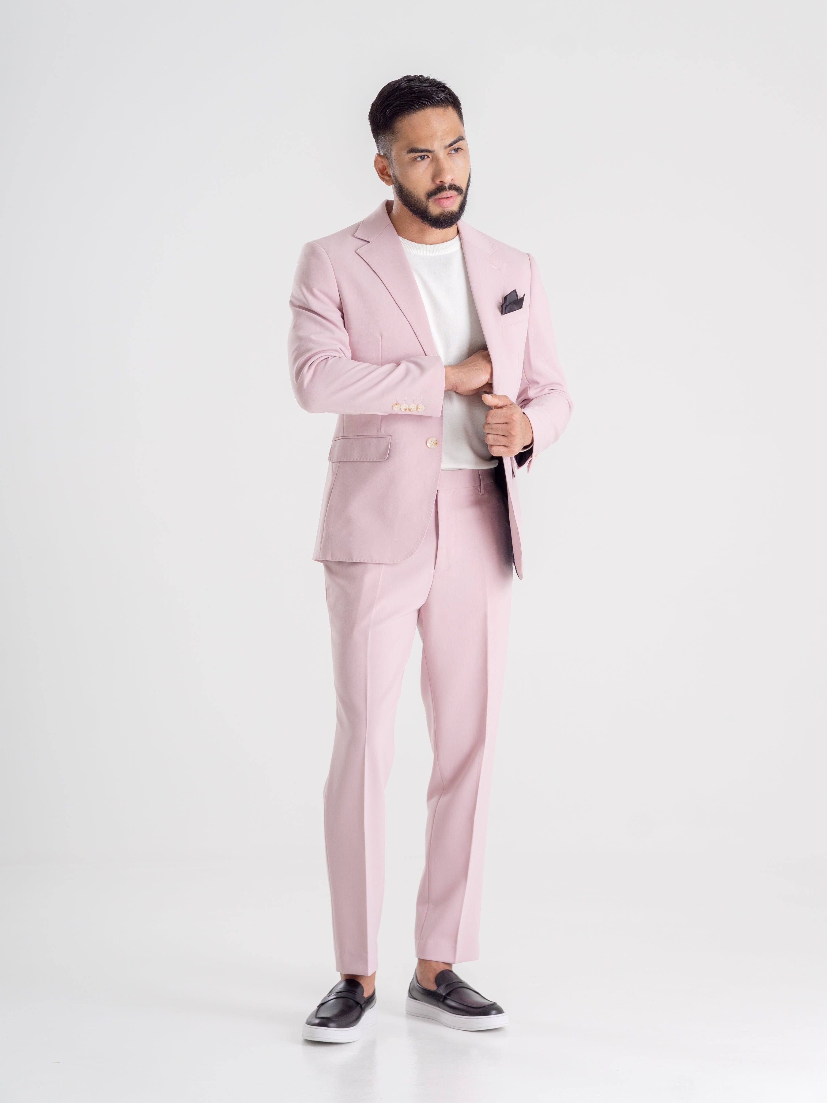 Single-Breasted-Suit-Blazer-Panther-Plain_05 - Zeve