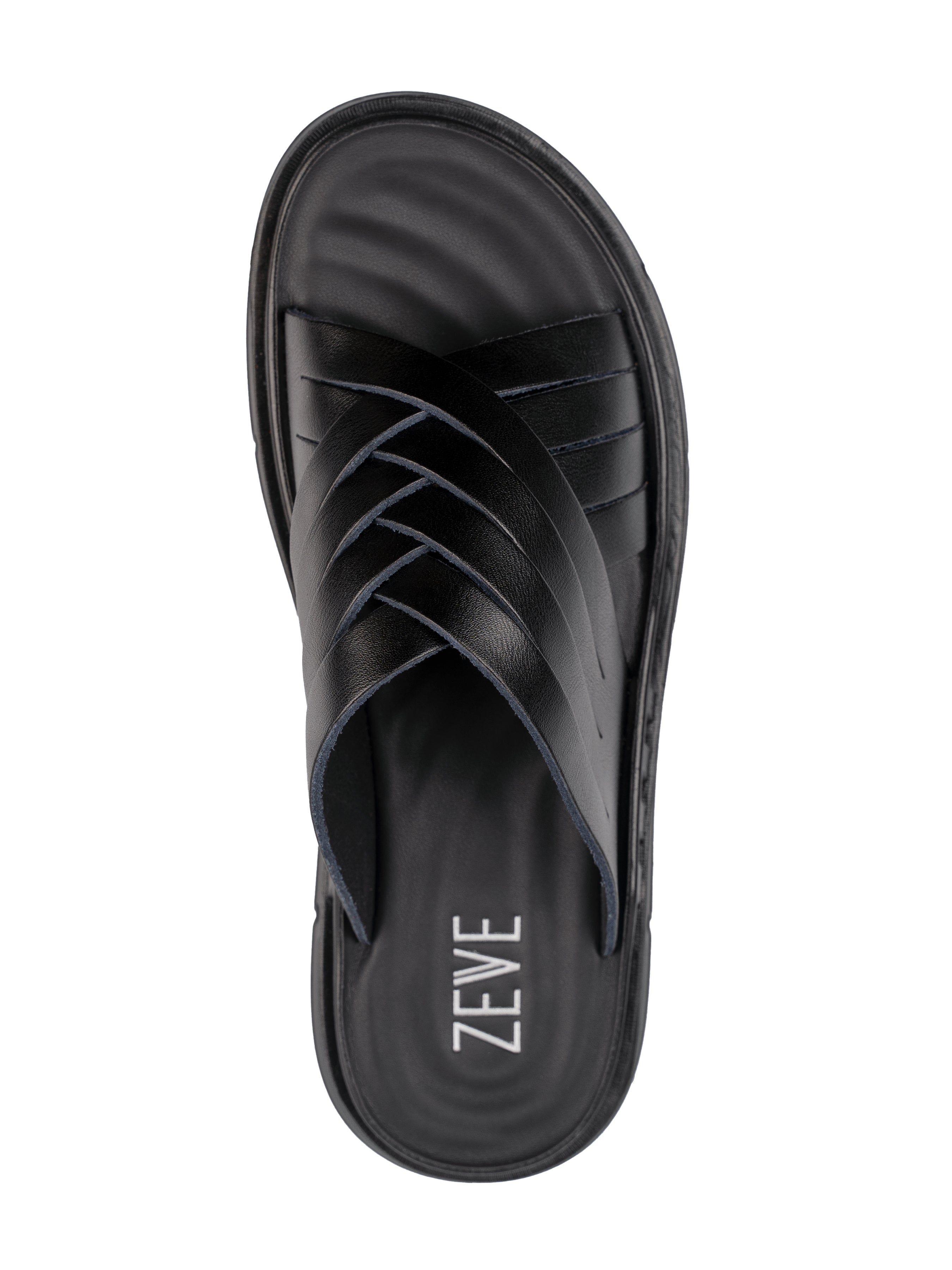 Single-FaroSandal-Black - Zeve