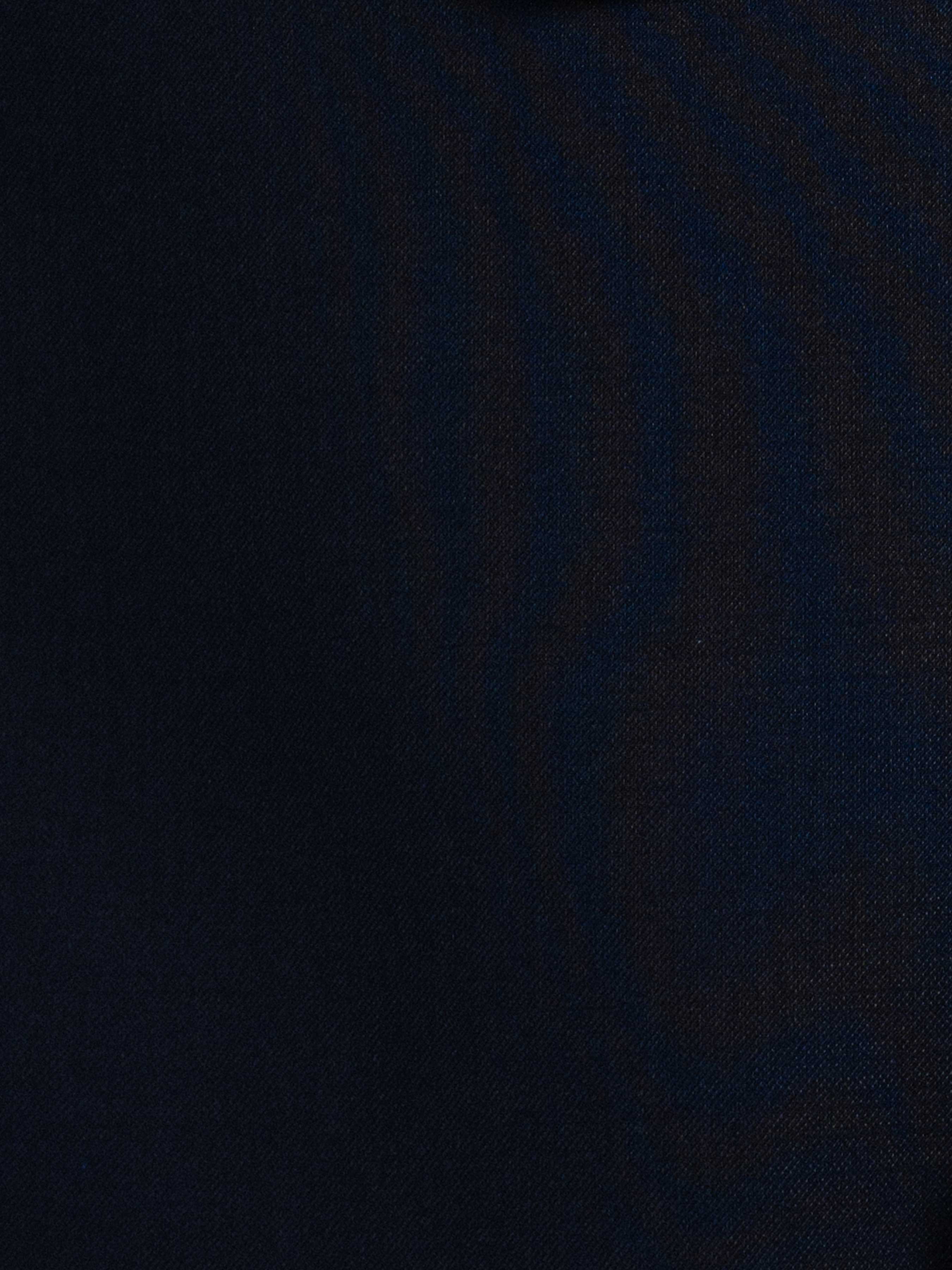 SingleBreastedSuitBlazerDeepBluePlainNotchLapelMaterial - Zeve
