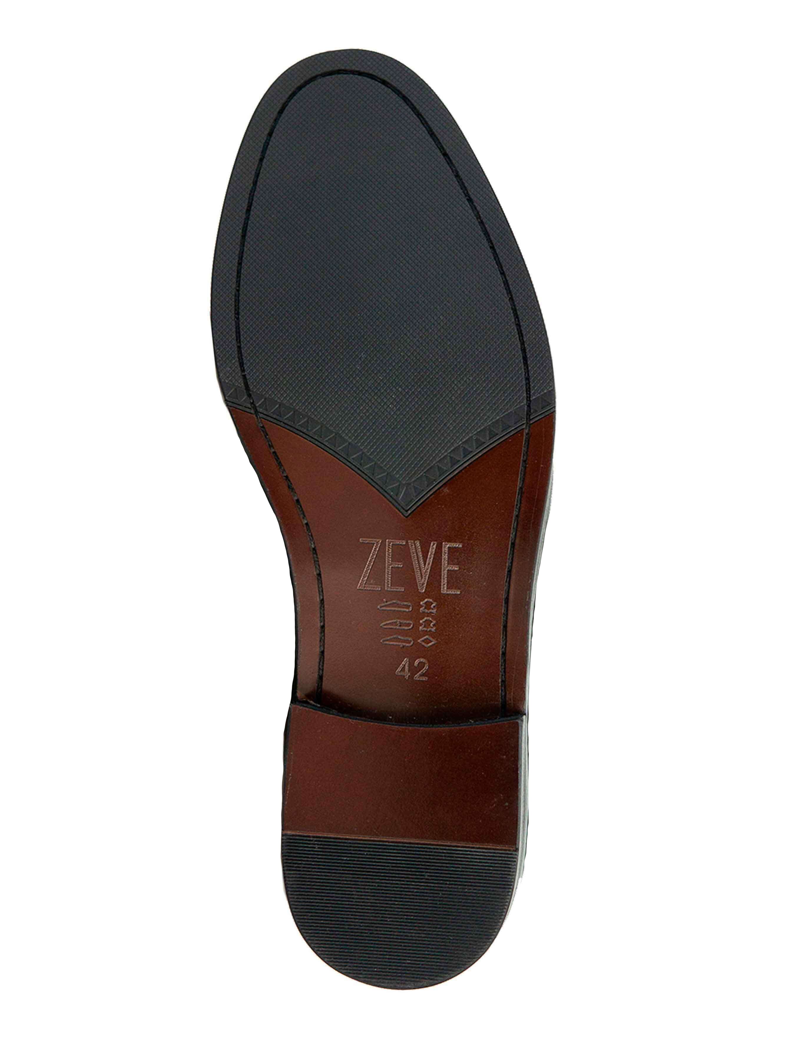 SoleVenetoSandalBlackPebbleGrainLeather - Zeve