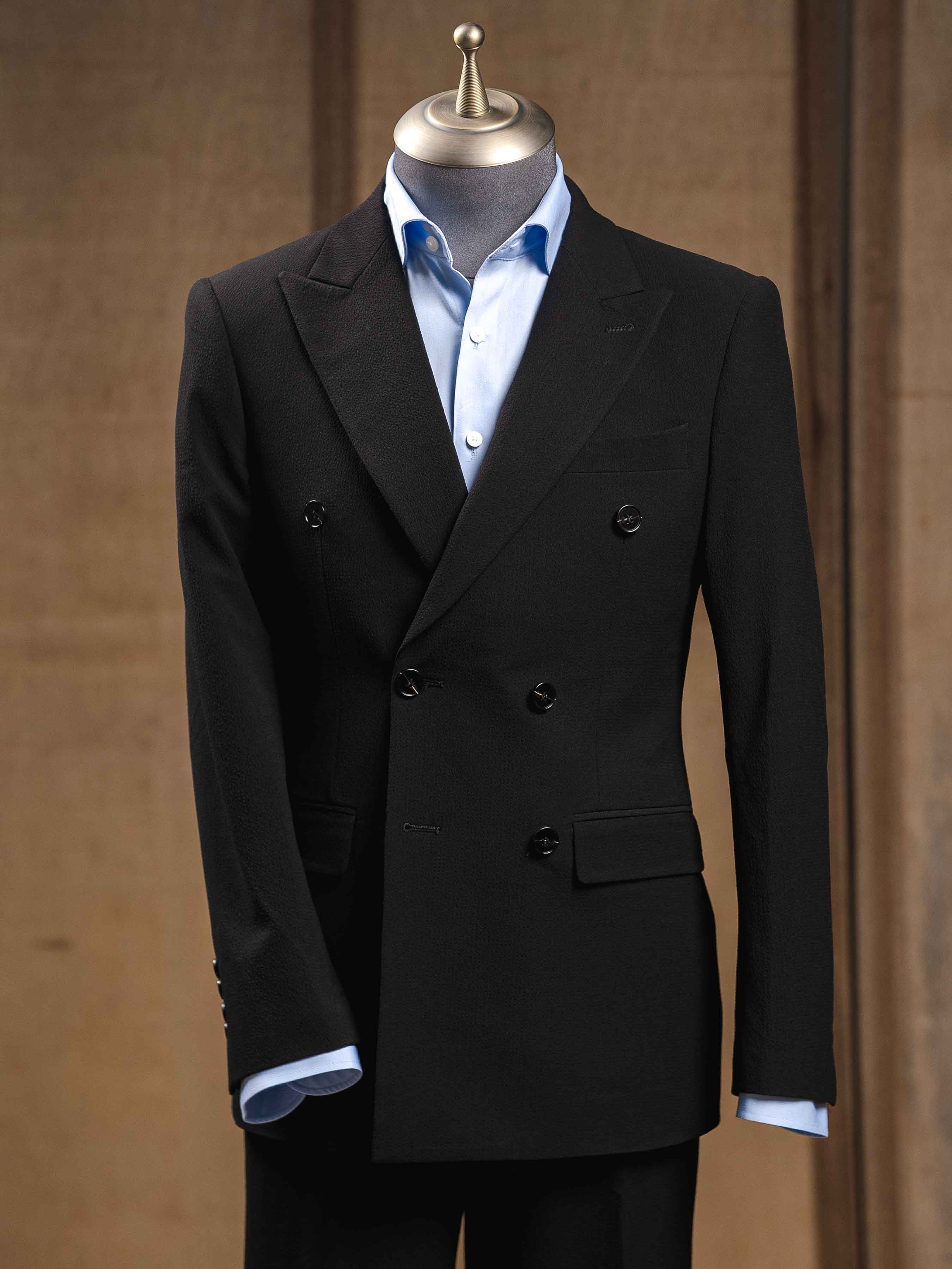 SuitFormalShirtLightBlueWindsorCollar - Zeve