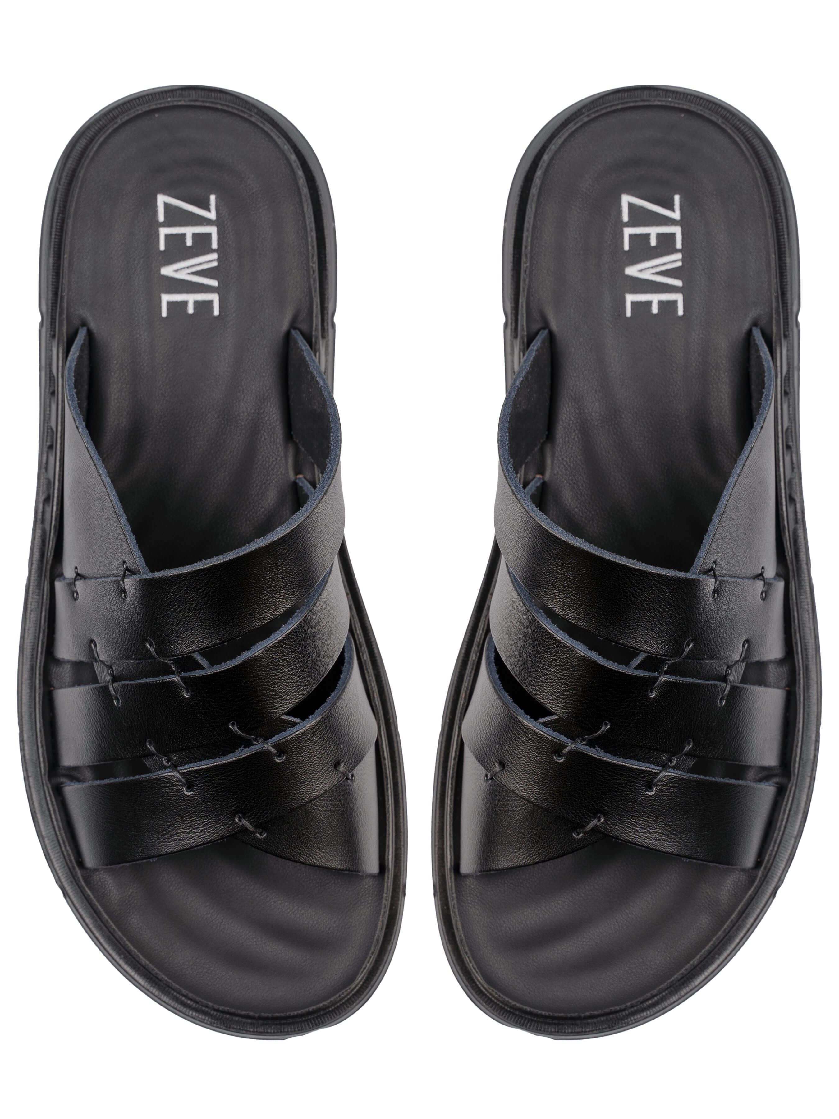 Hael Sandal - Black Leather