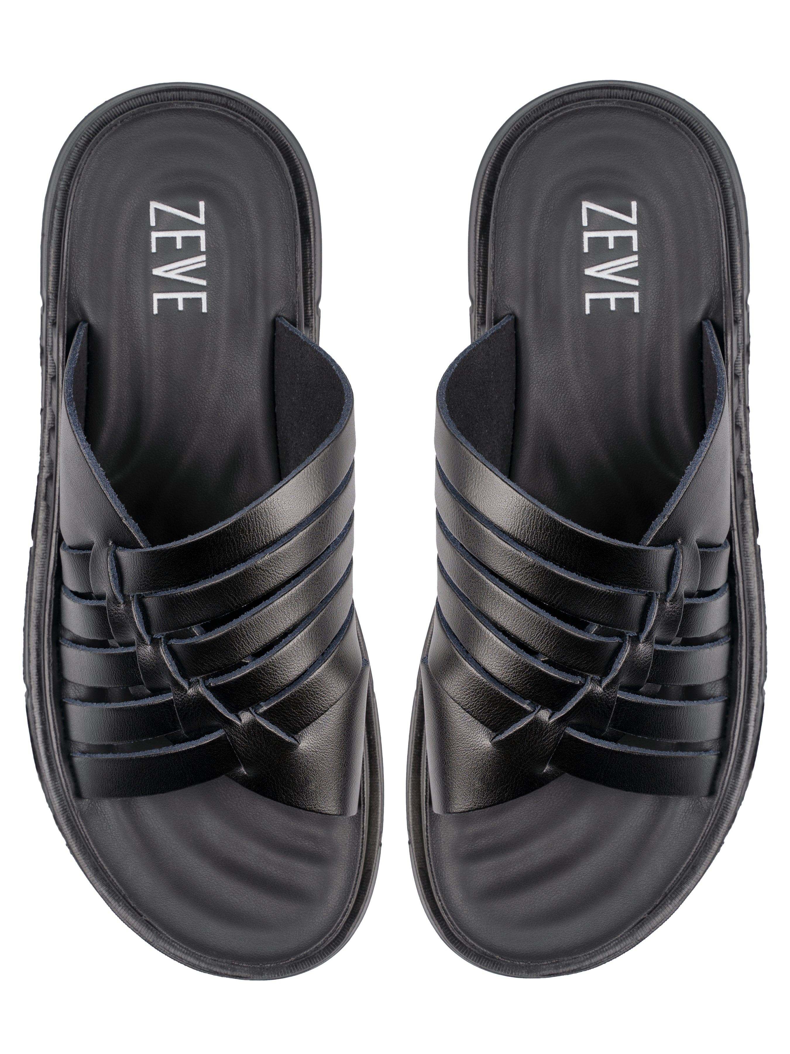 Top-NicoSandal-Black - Zeve
