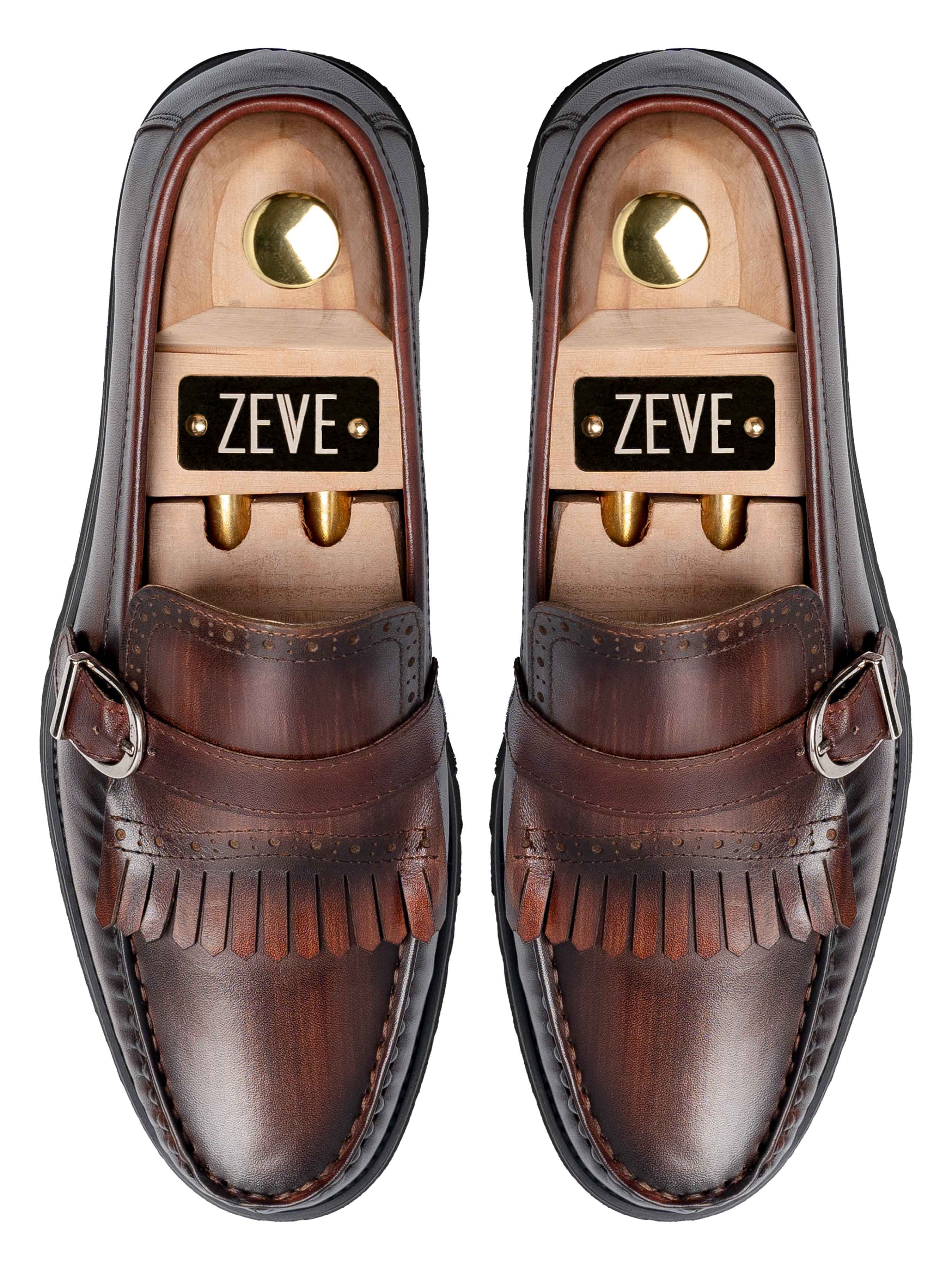 TopFringeBuckleLoaferBrownPatinaEvaCombat_bf3a023d-345e-47d0-bc48-87c63a7ea83a - Zeve