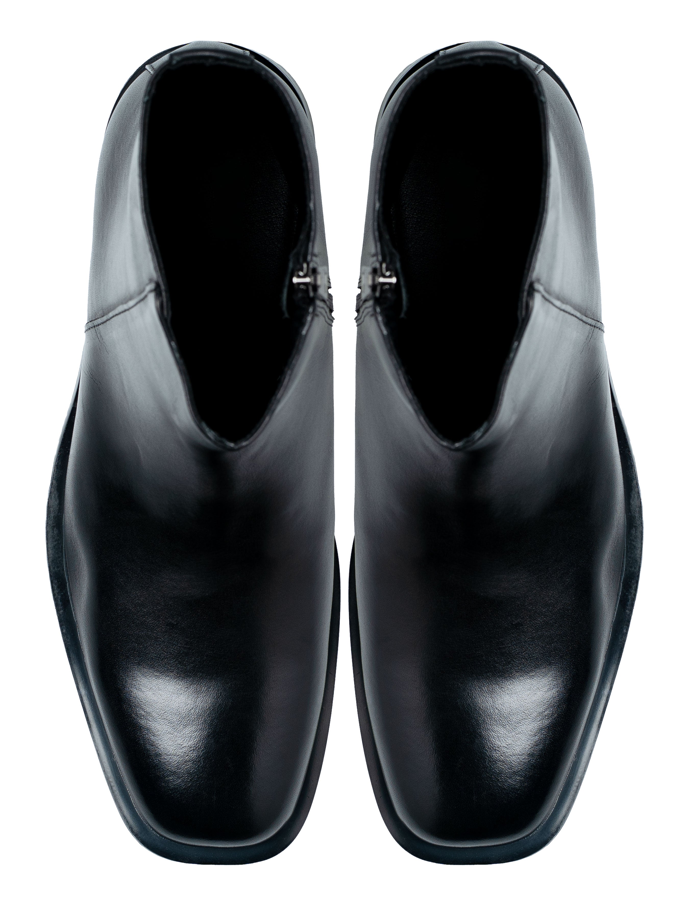 Velasco Zip Boots - Solid Black