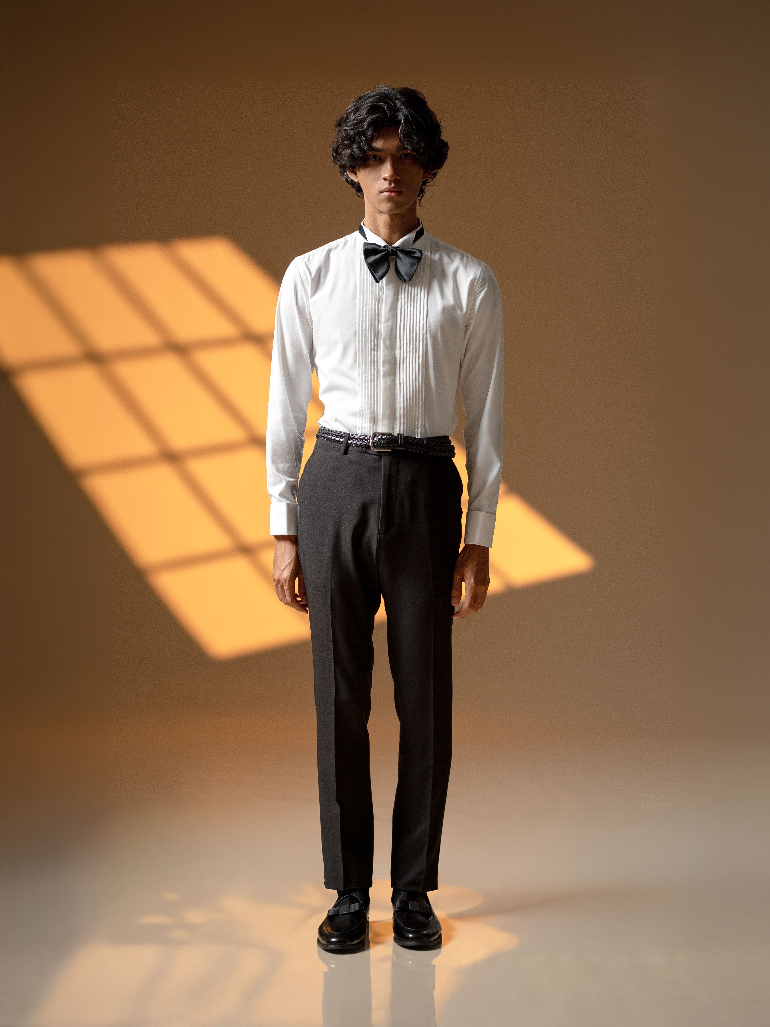 Tuxedo Formal Shirt - White Wing Tip Collar