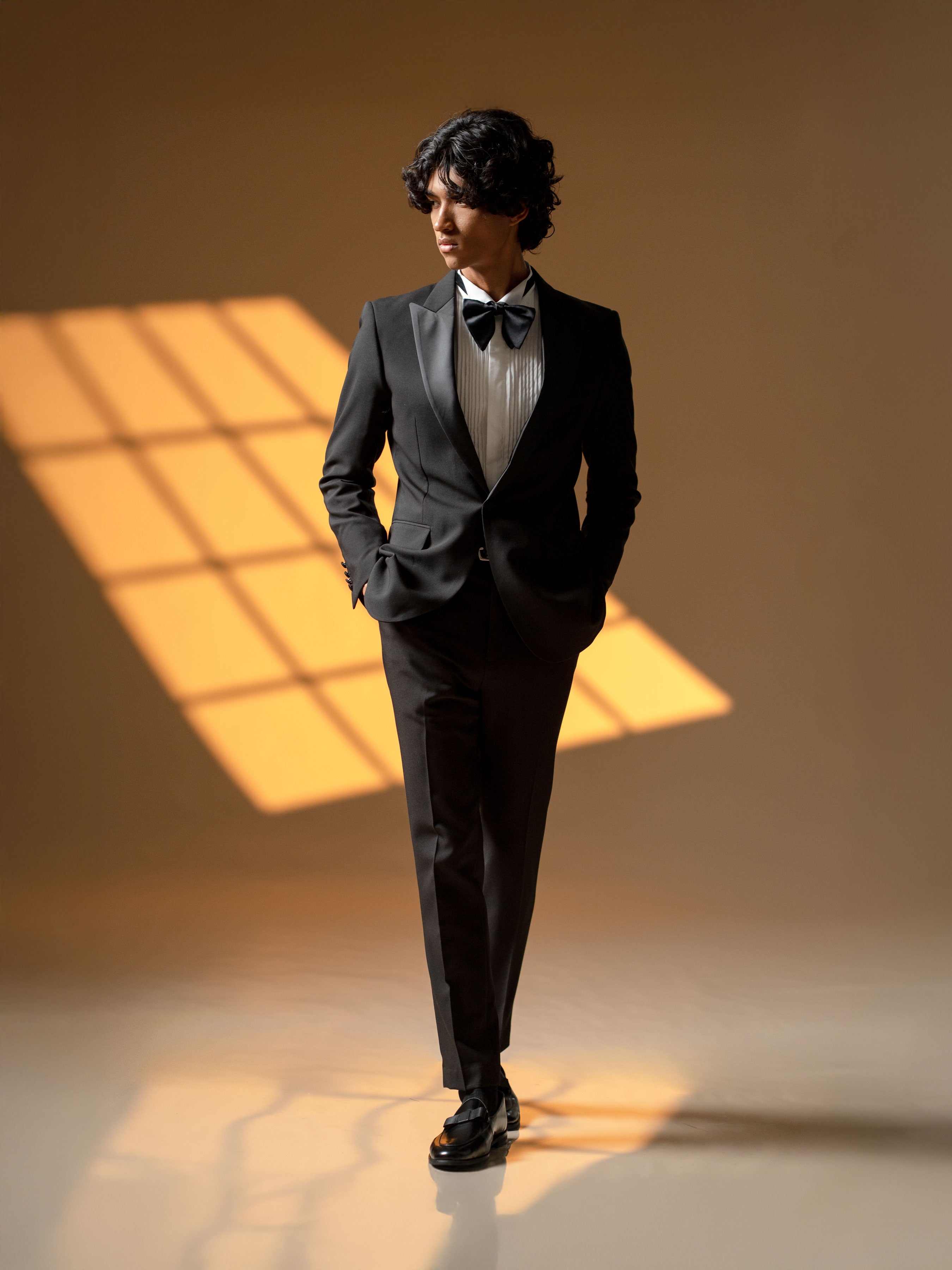 Tuxedo Formal Shirt - White Wing Tip Collar