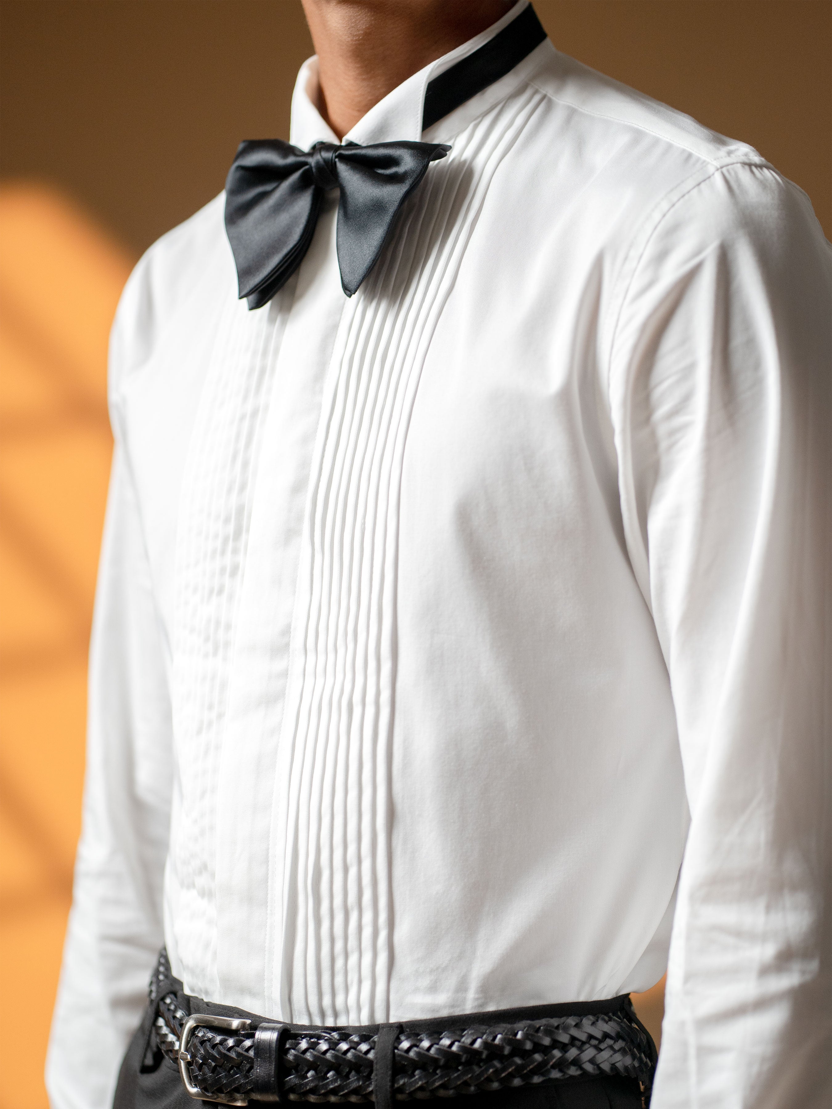 Tuxedo Formal Shirt - White Wing Tip Collar