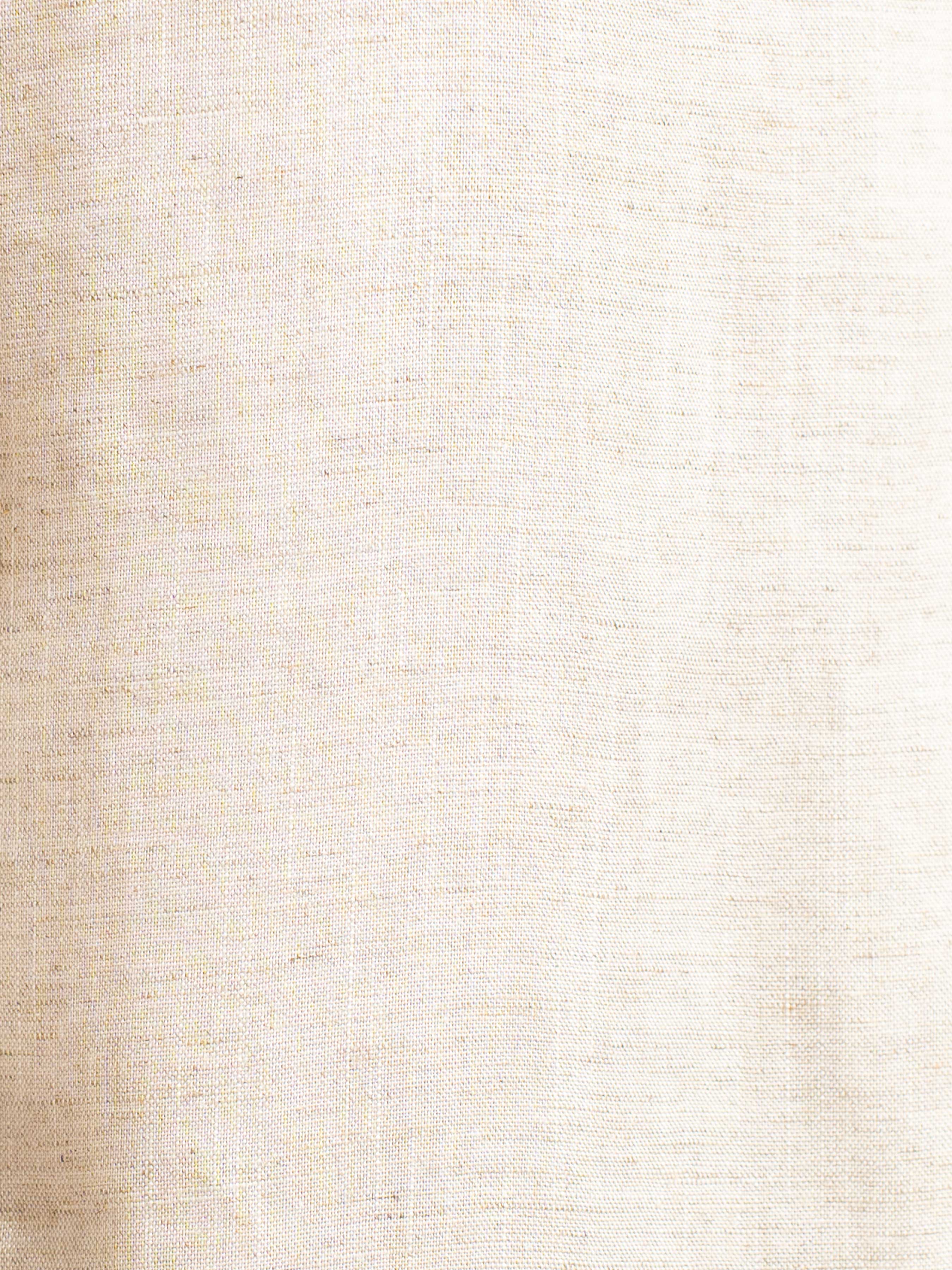 Vance Linen Shirt - Sand Windsor Collar