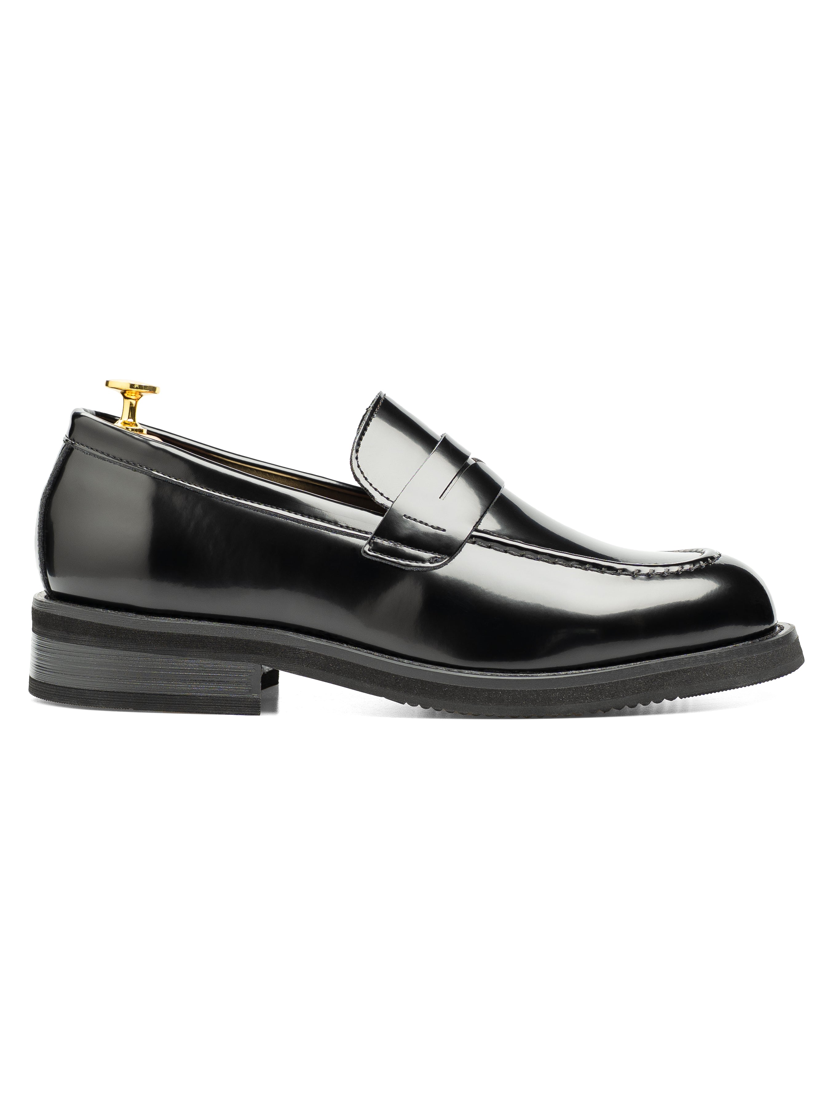 Vincero Penny - Black Polish Leather