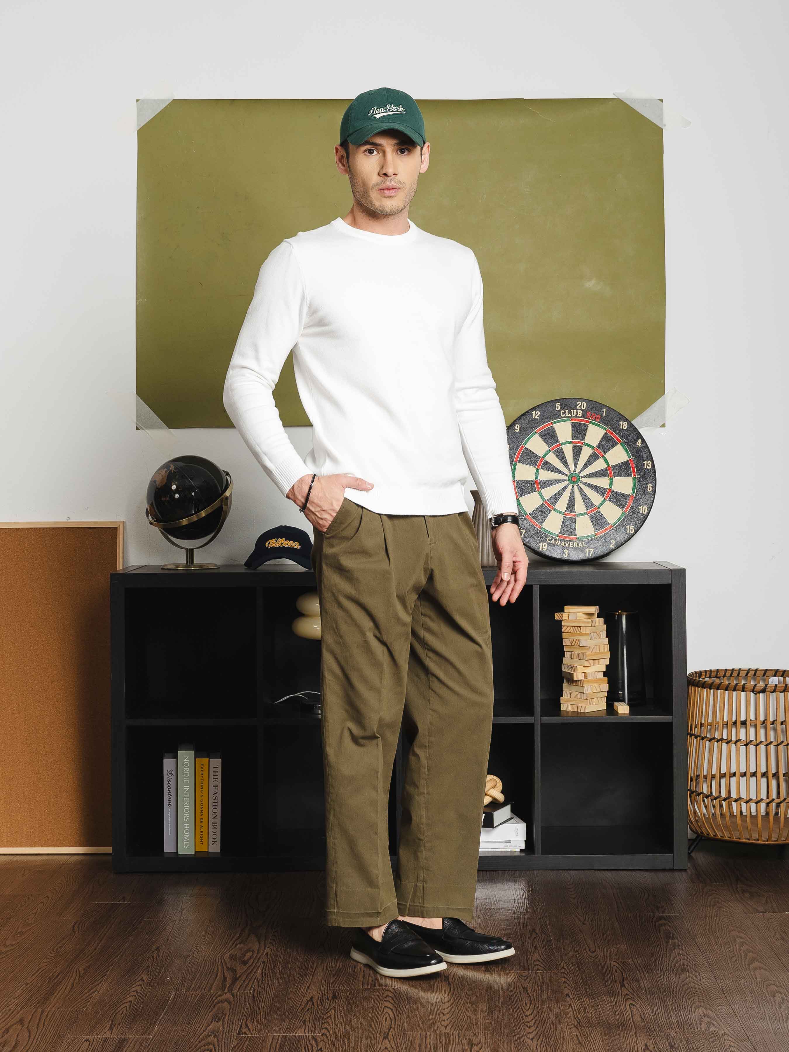 VittorioLongSleeveCrewNeckWhite2 - Zeve