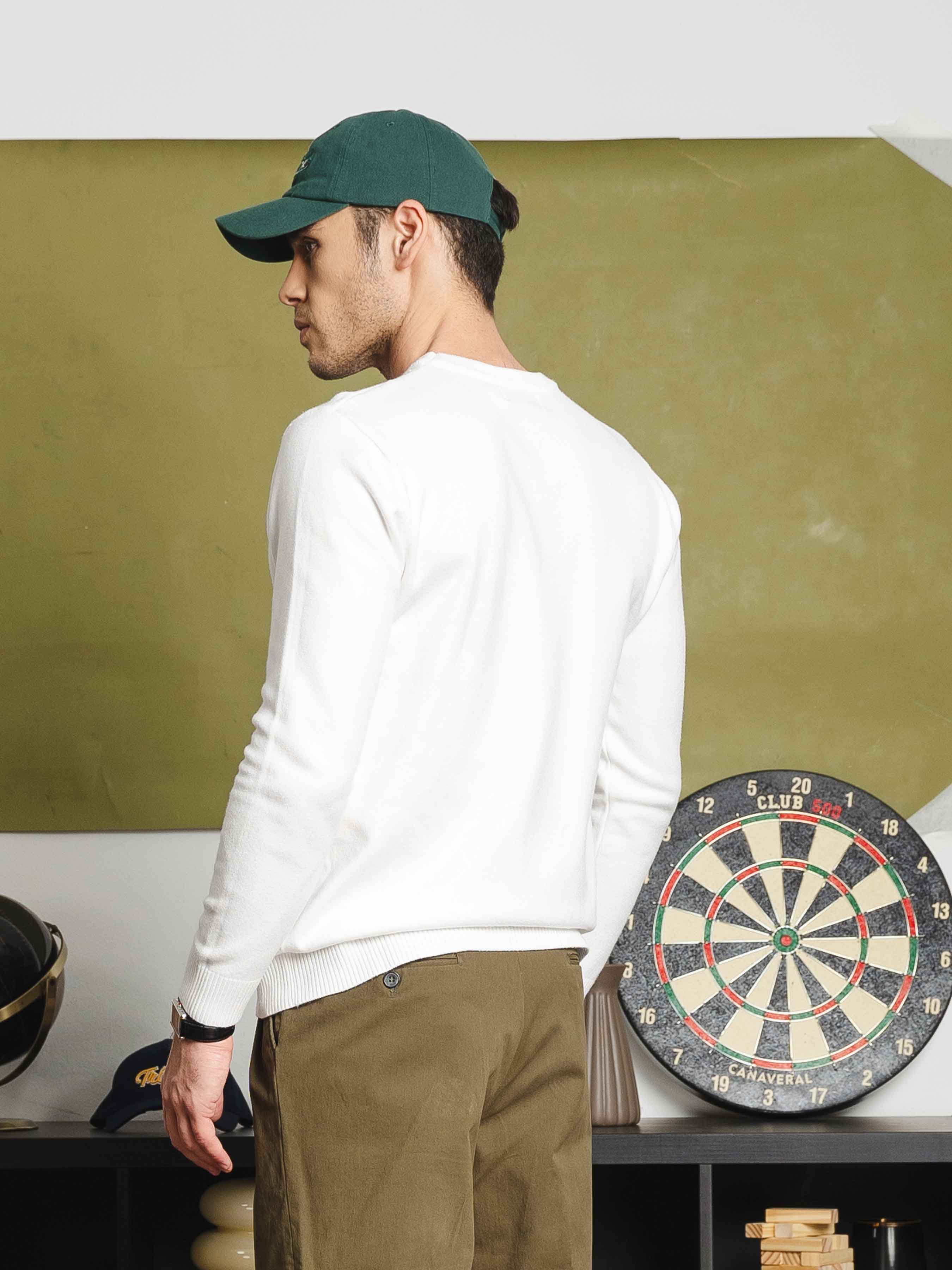 VittorioLongSleeveCrewNeckWhite4 - Zeve
