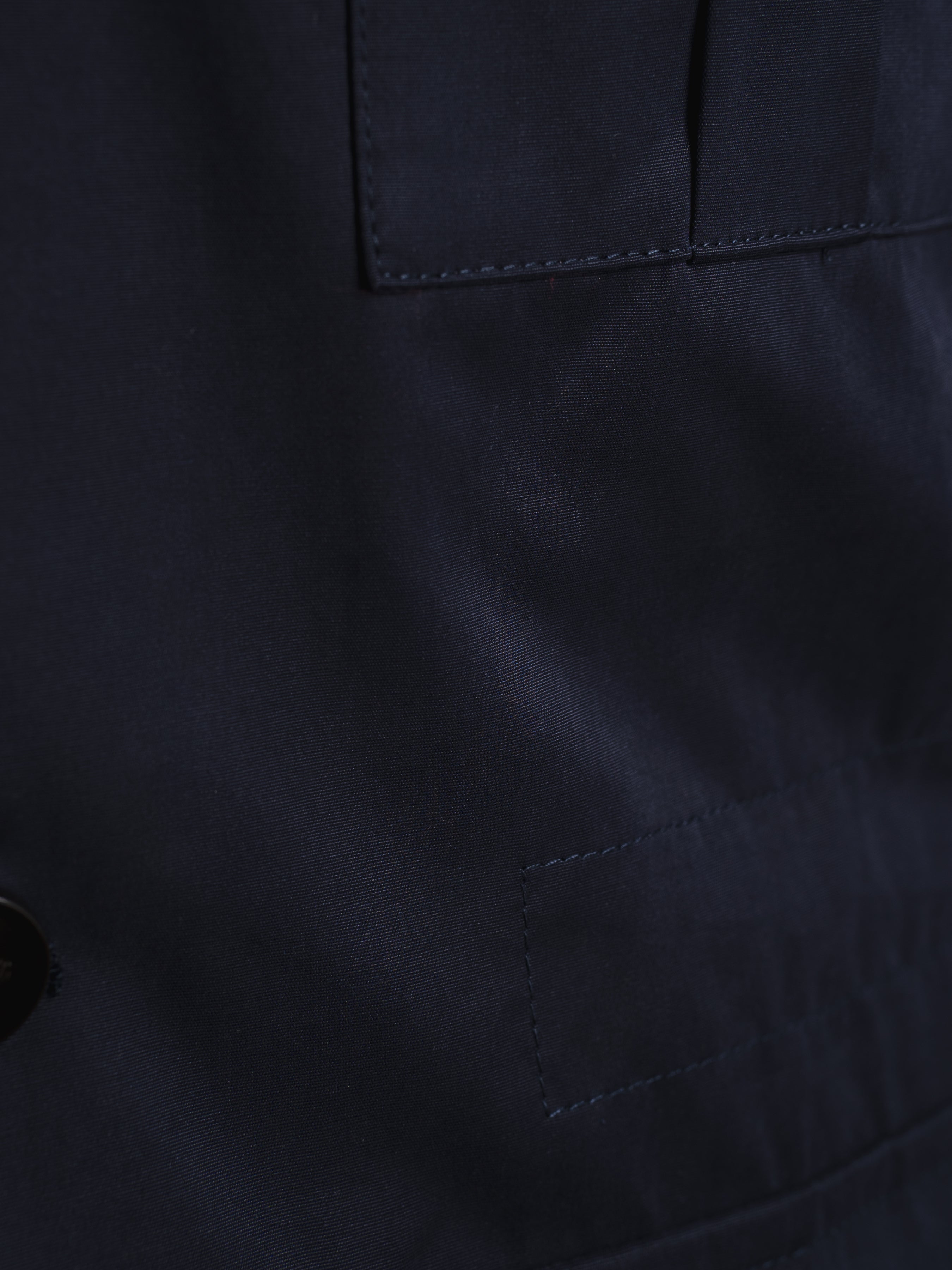 Zalta Safari Jacket - Navy Blue