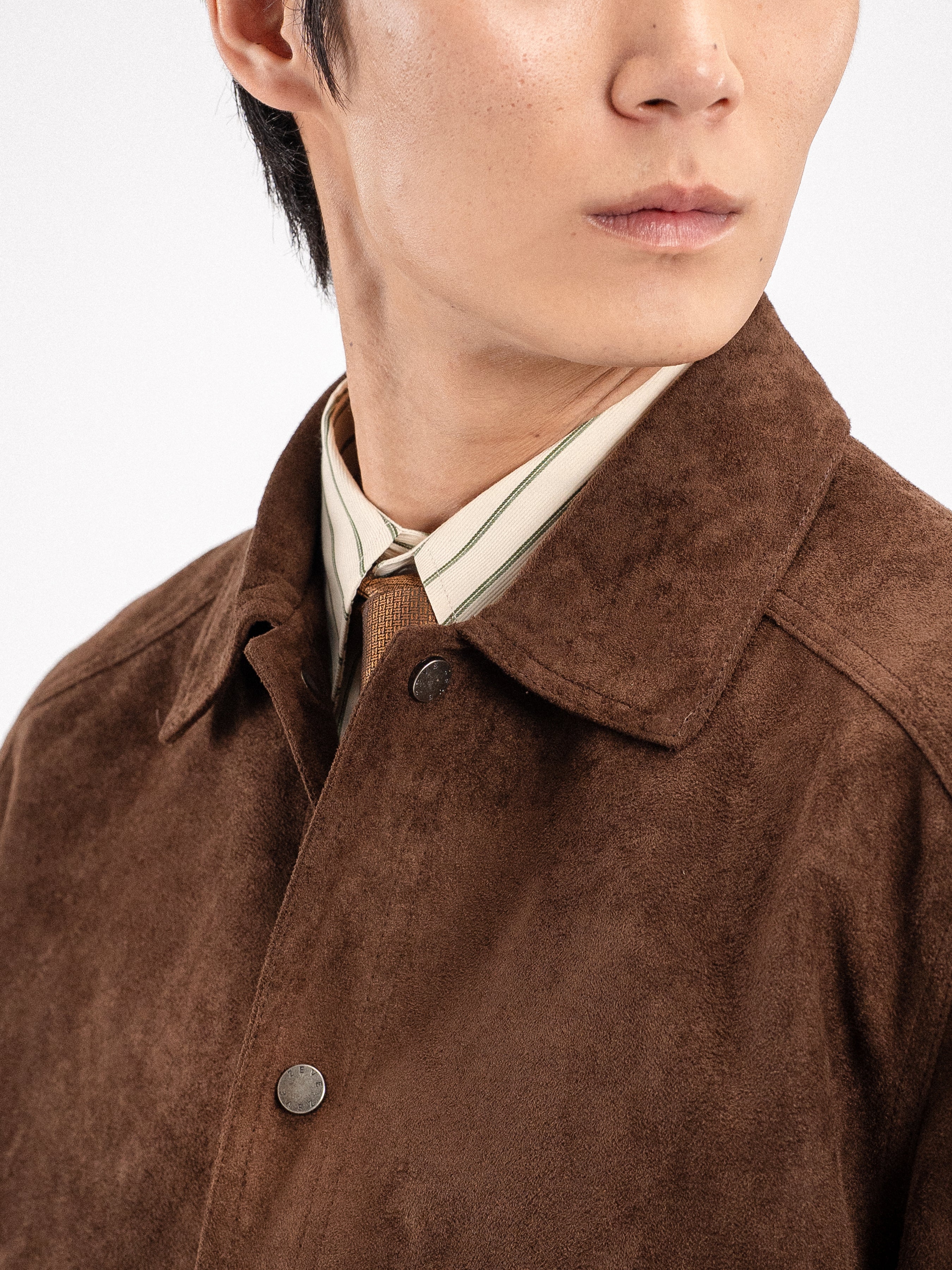 Zander Suede Jacket - Coffee