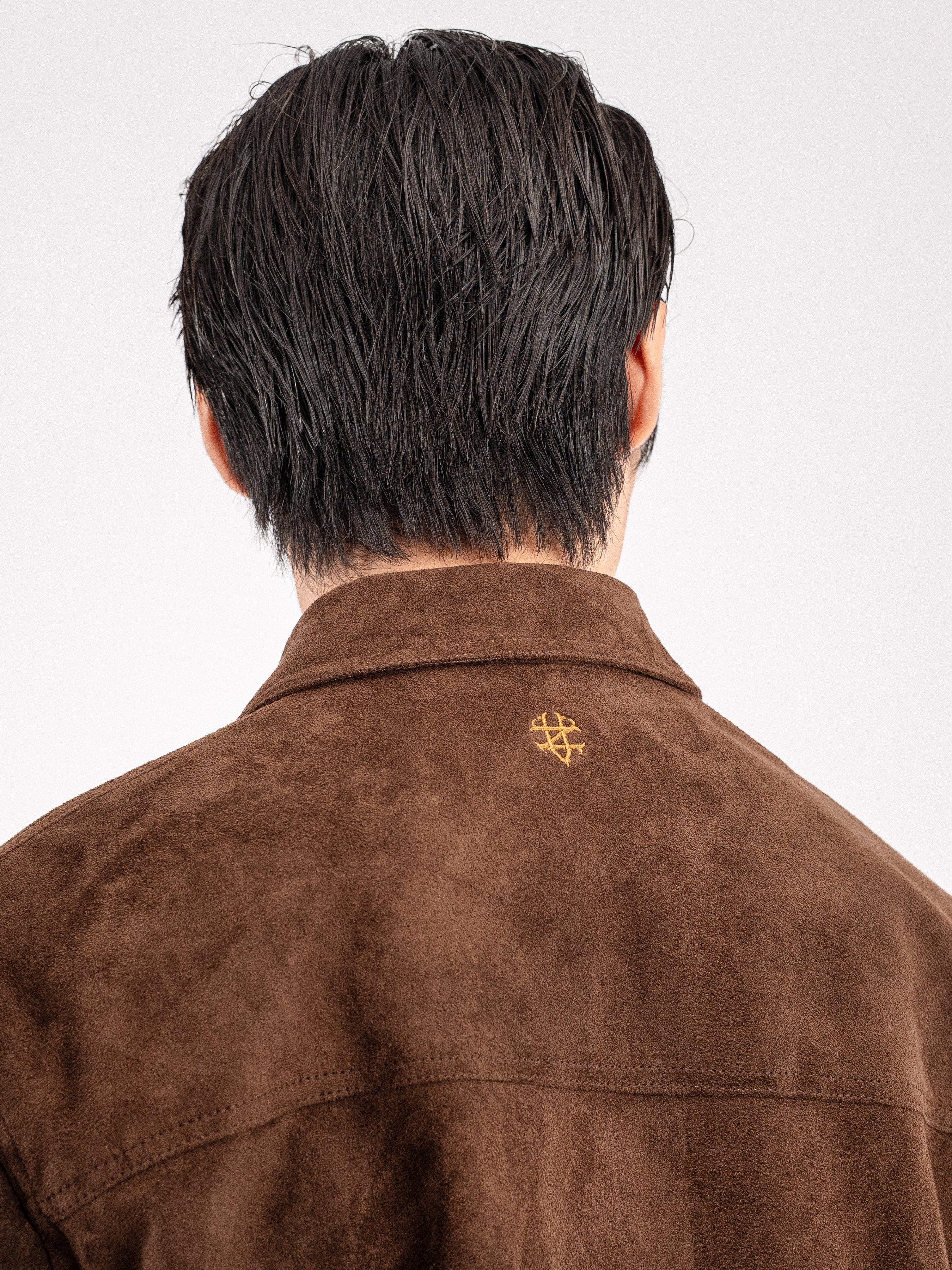 Zander Suede Jacket - Coffee