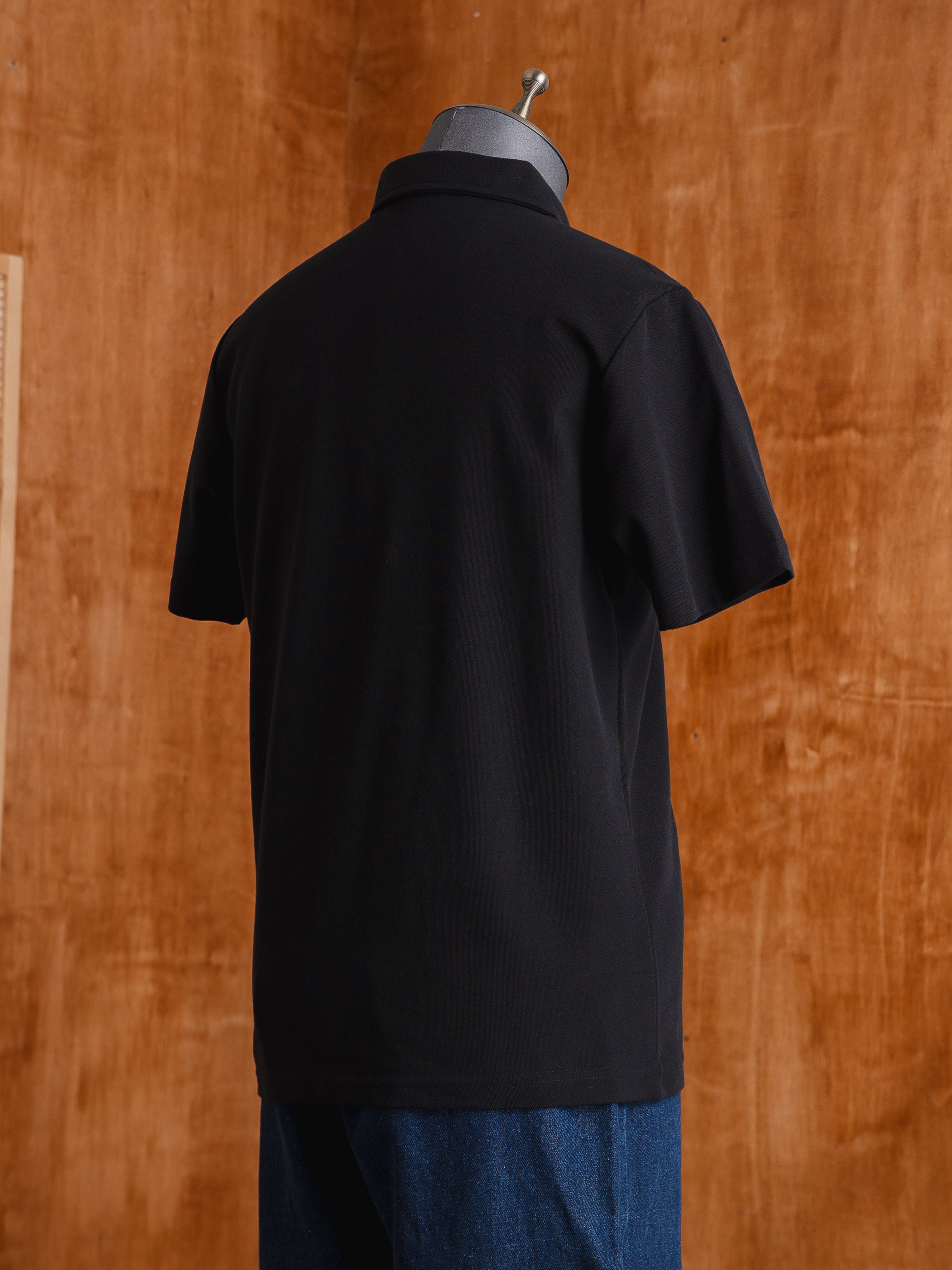 Zane Polo Tee - Black