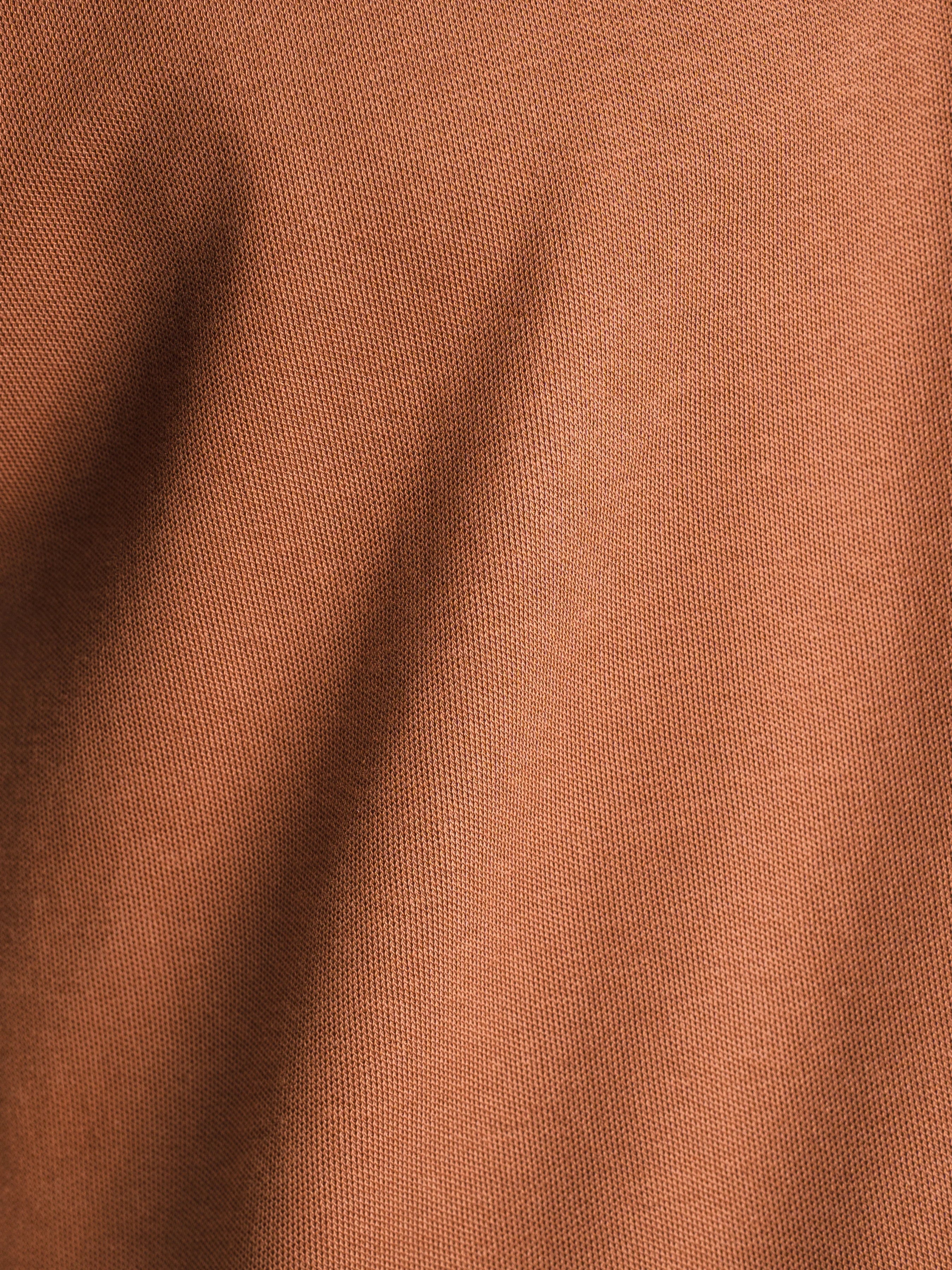 Zane Polo Tee - Brown