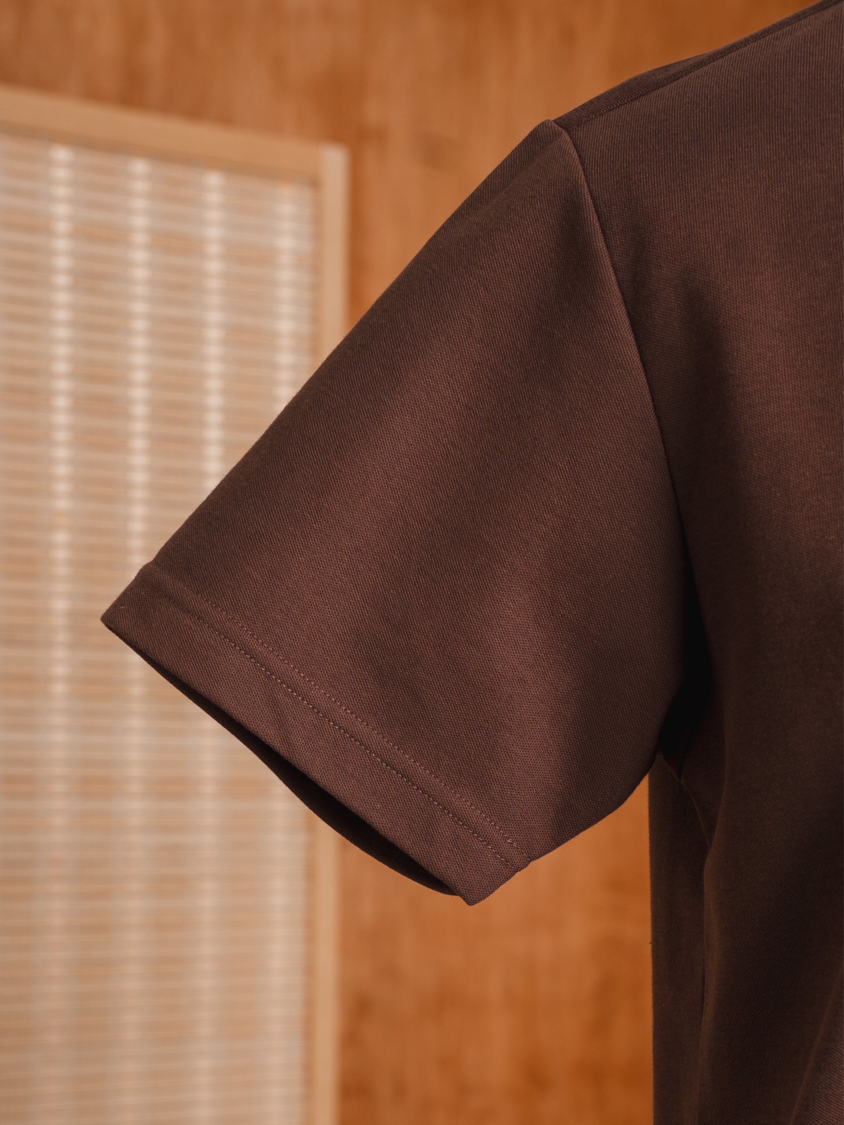 Zane Polo Tee - Coffee