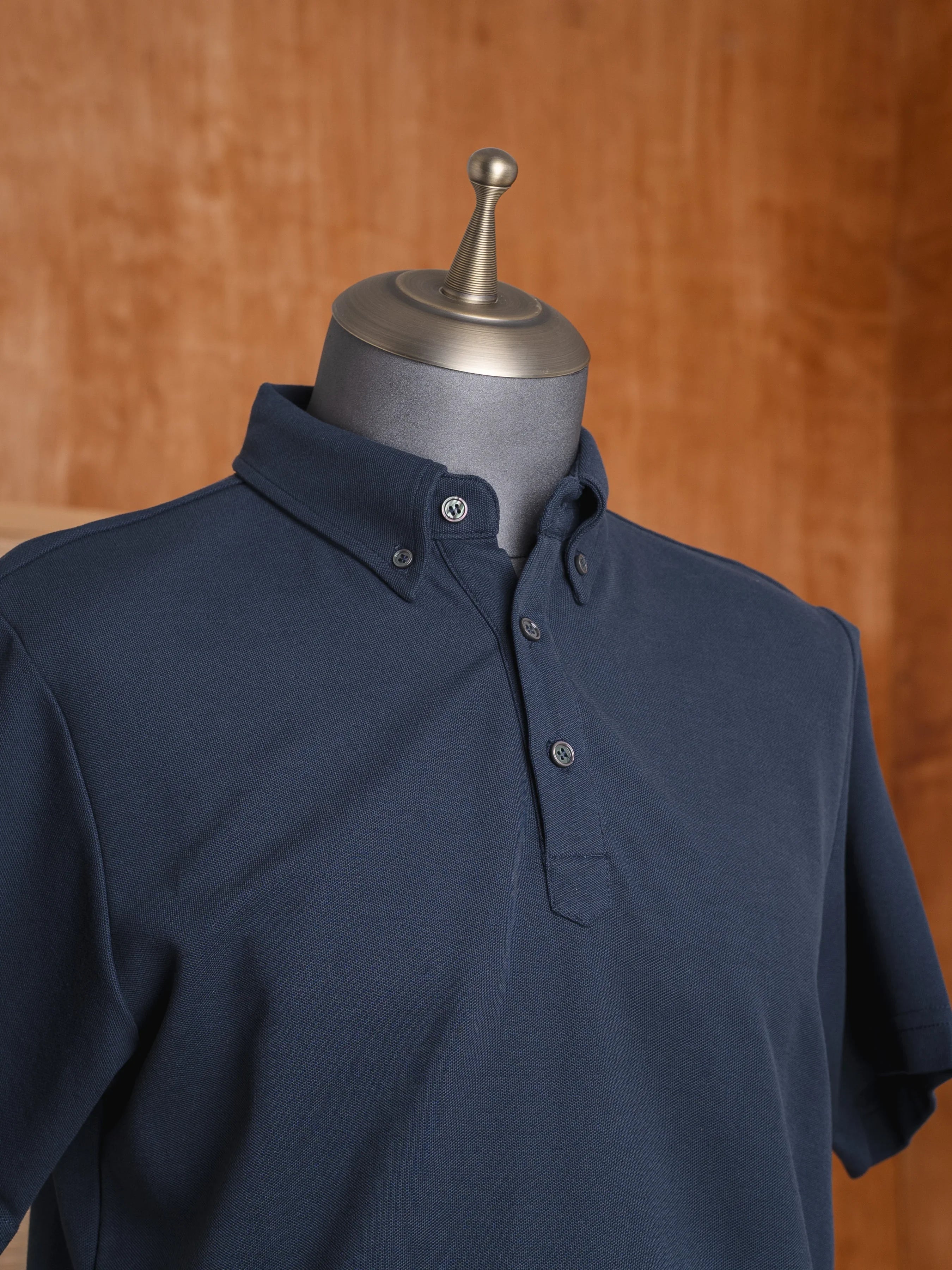 Zane Polo Tee - Navy Blue