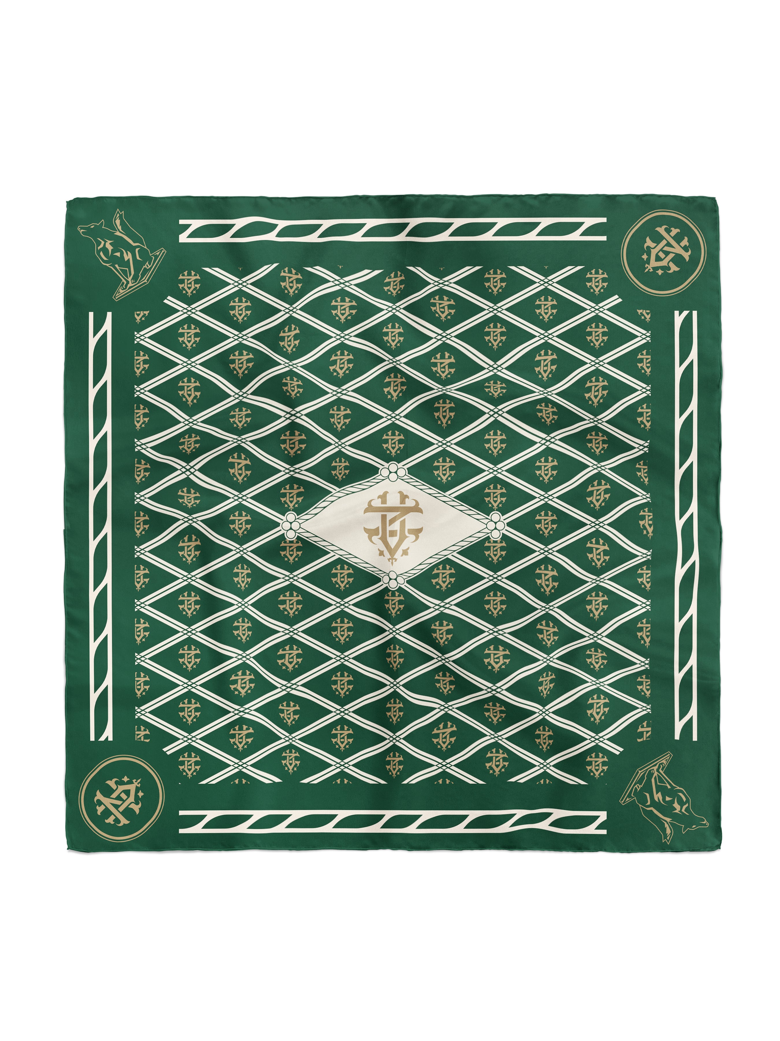 Zeve Bandana - Crest Green