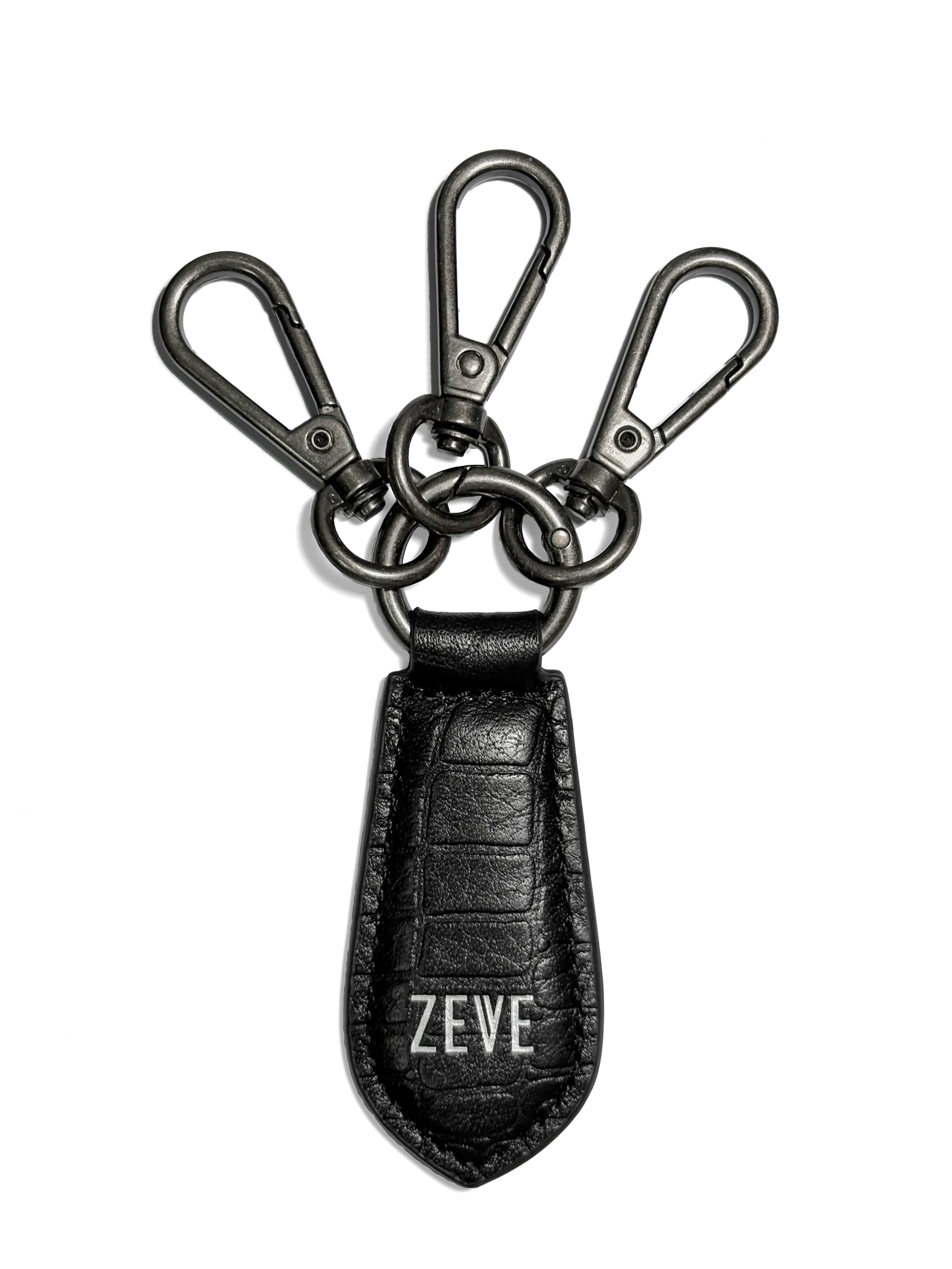 Zeve Leather Keychain