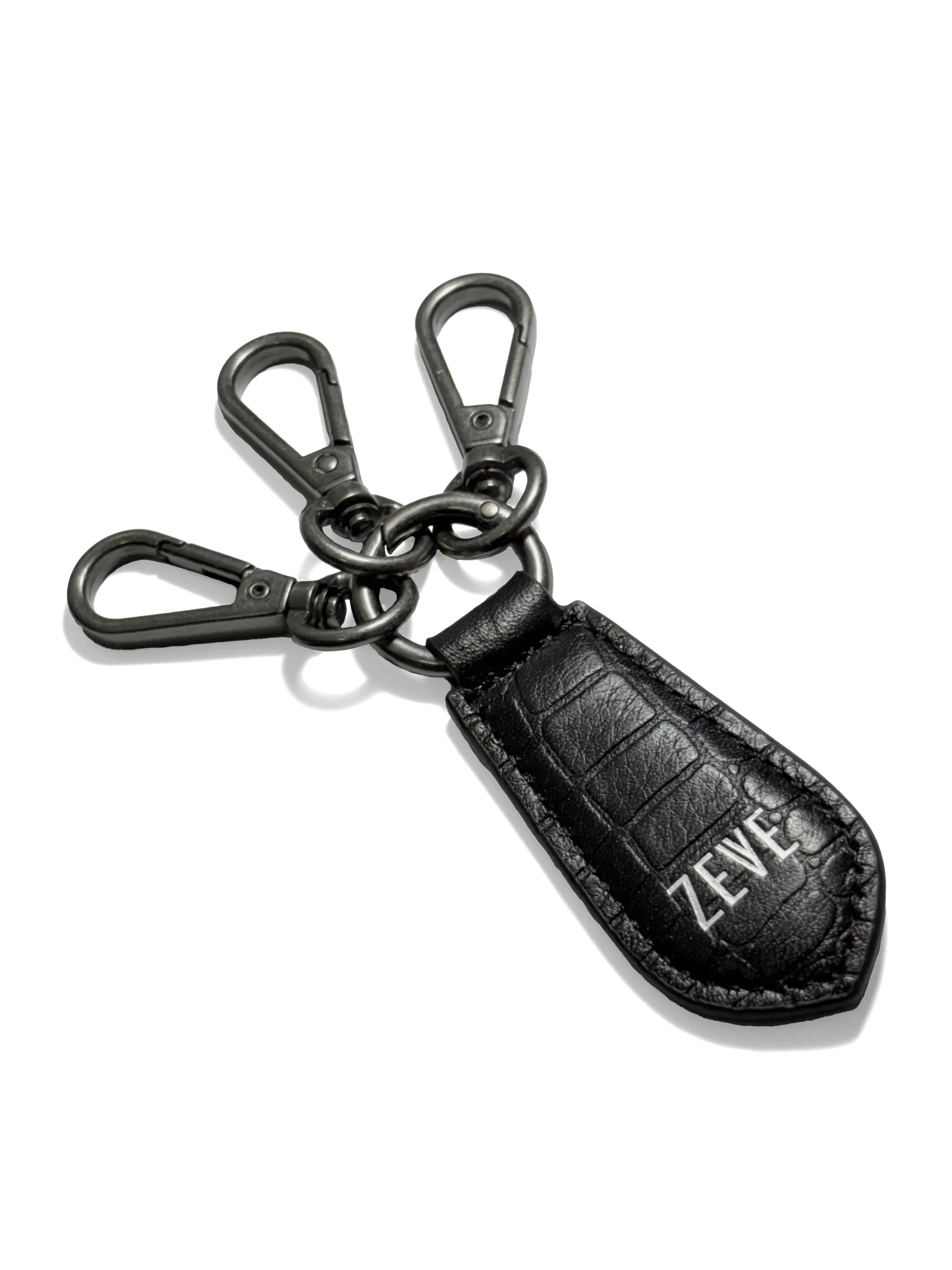 Zeve Leather Keychain