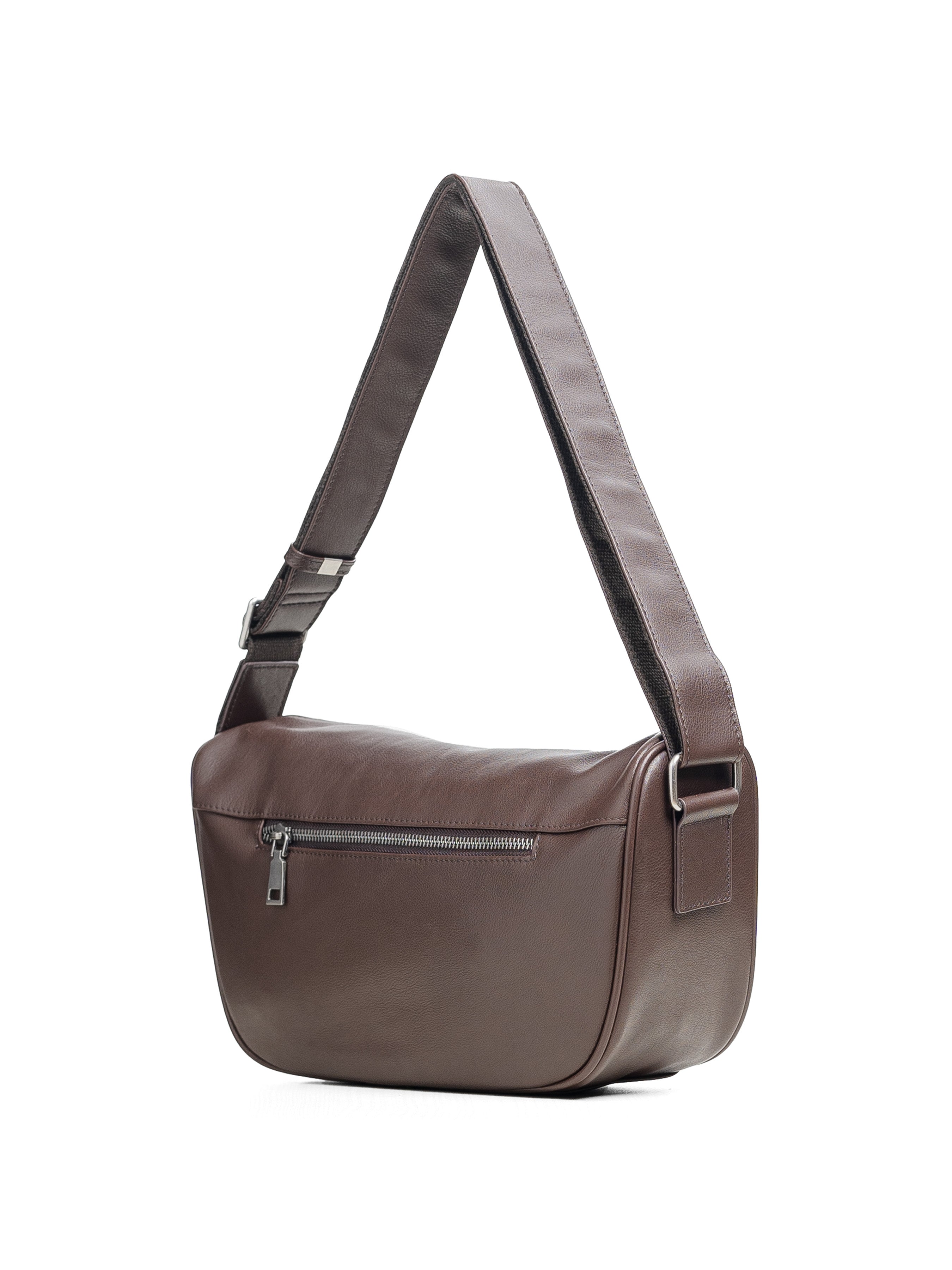 Leone Crossbody Bag - Coffee Leather