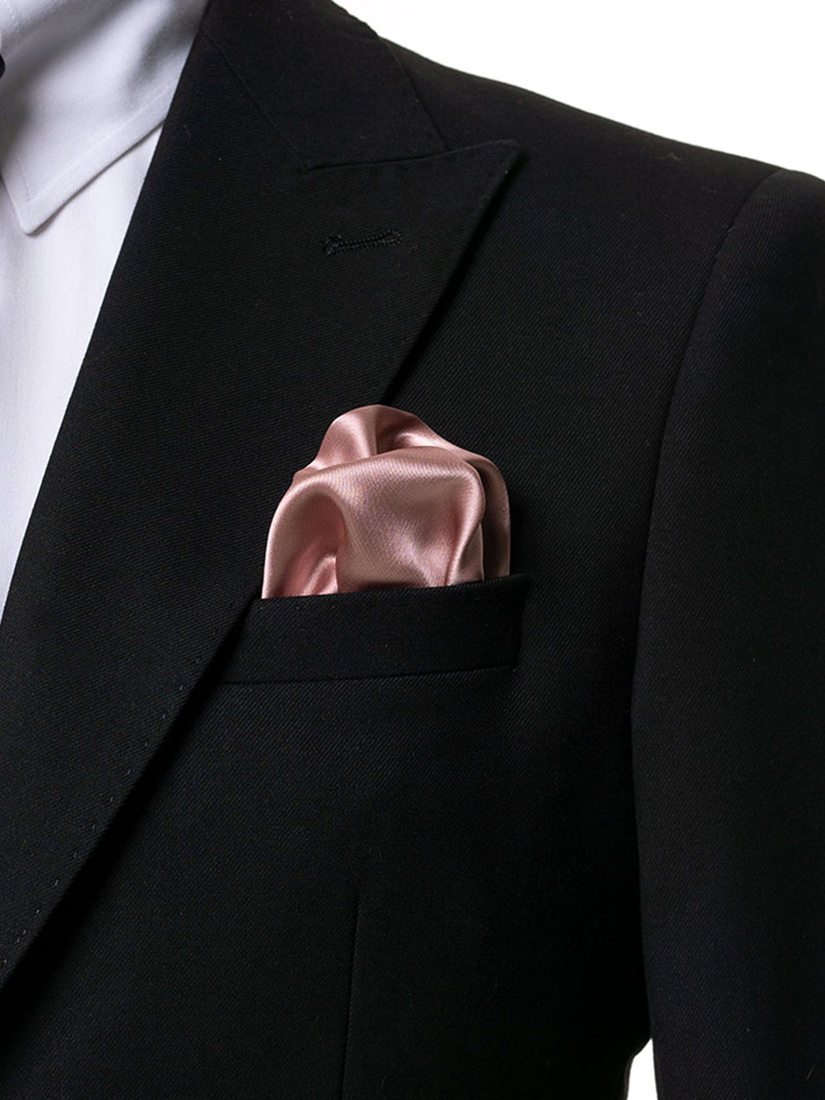 Satin Pocket Square - Zeve Shoes