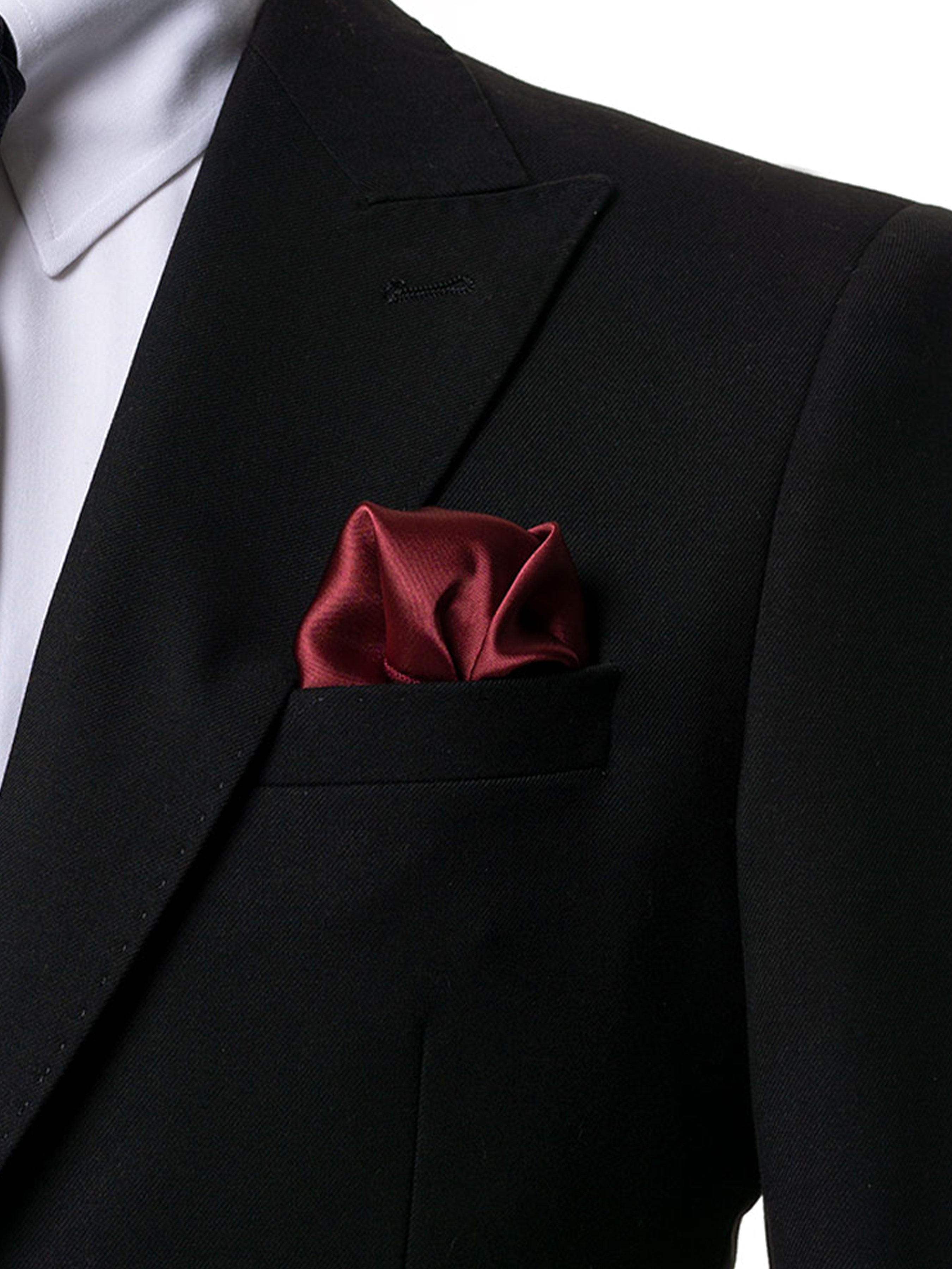 Satin Pocket Square - Zeve Shoes
