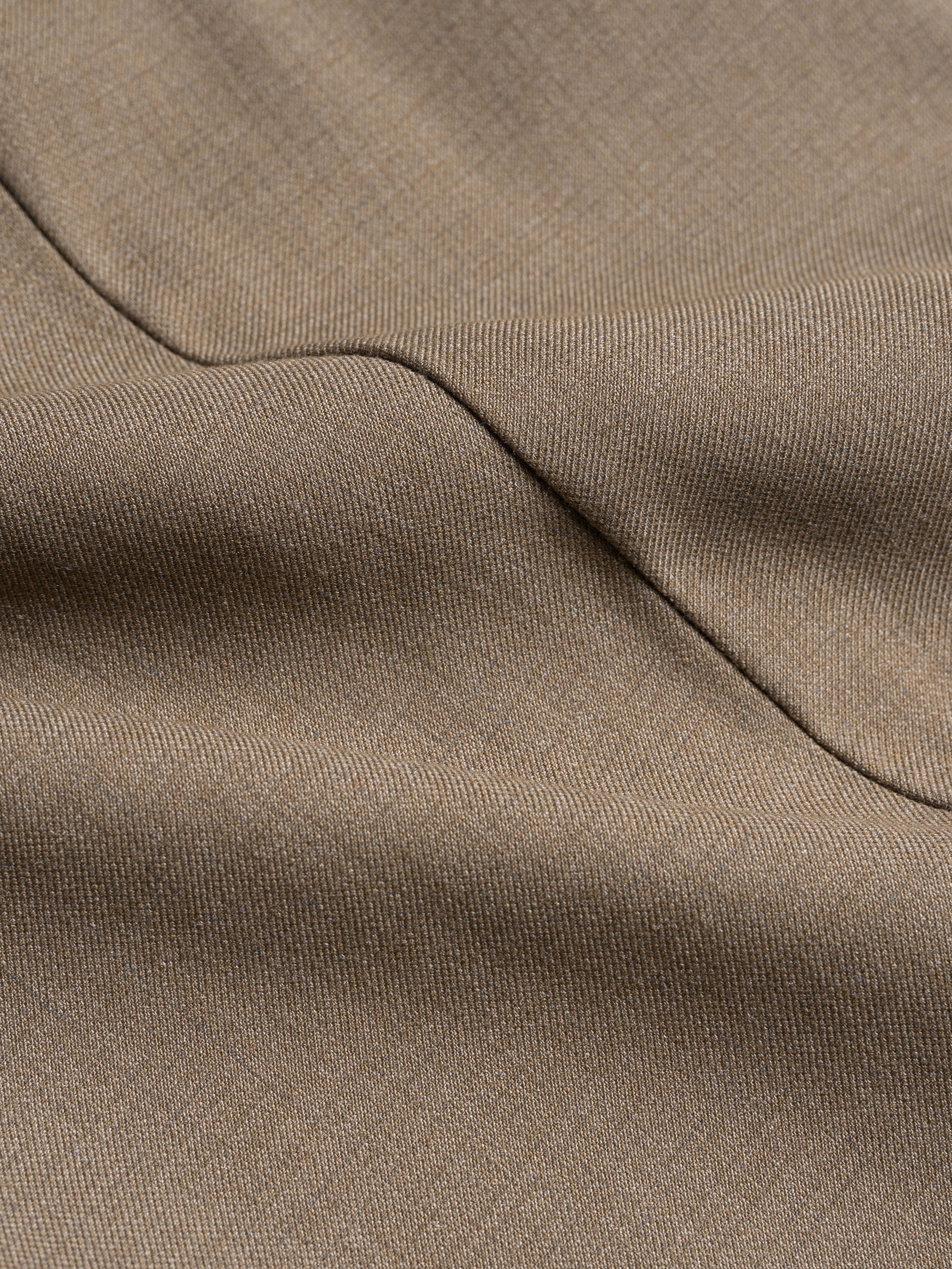 Trousers With Belt Loop - Khakis Plain (Stretchable) - Zeve Shoes