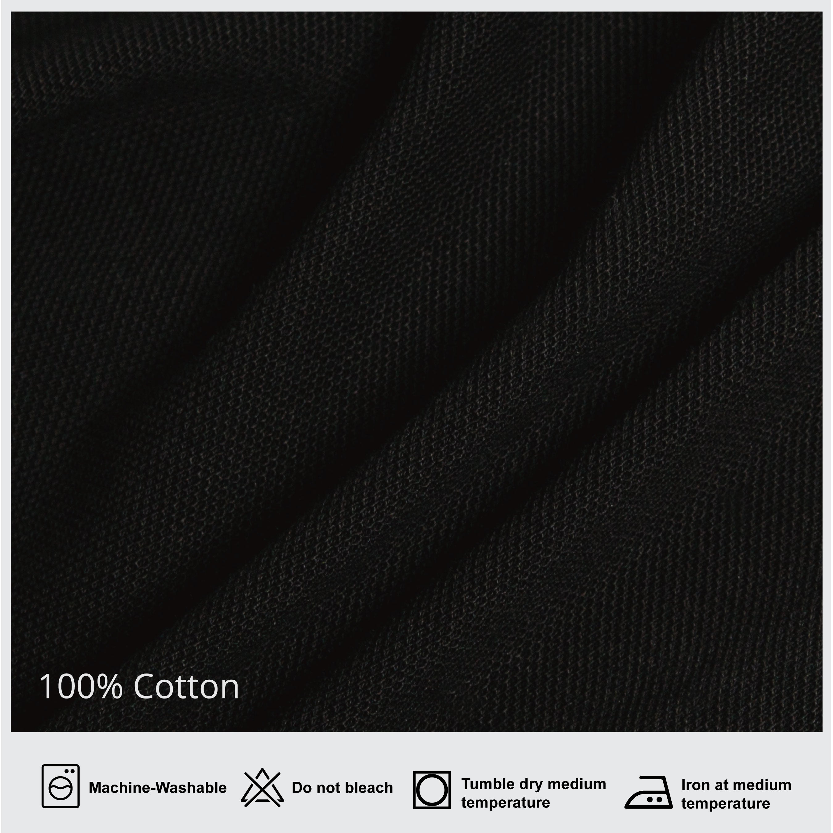 Long Sleeve Polo Shirt - Black Button Down - Zeve Shoes