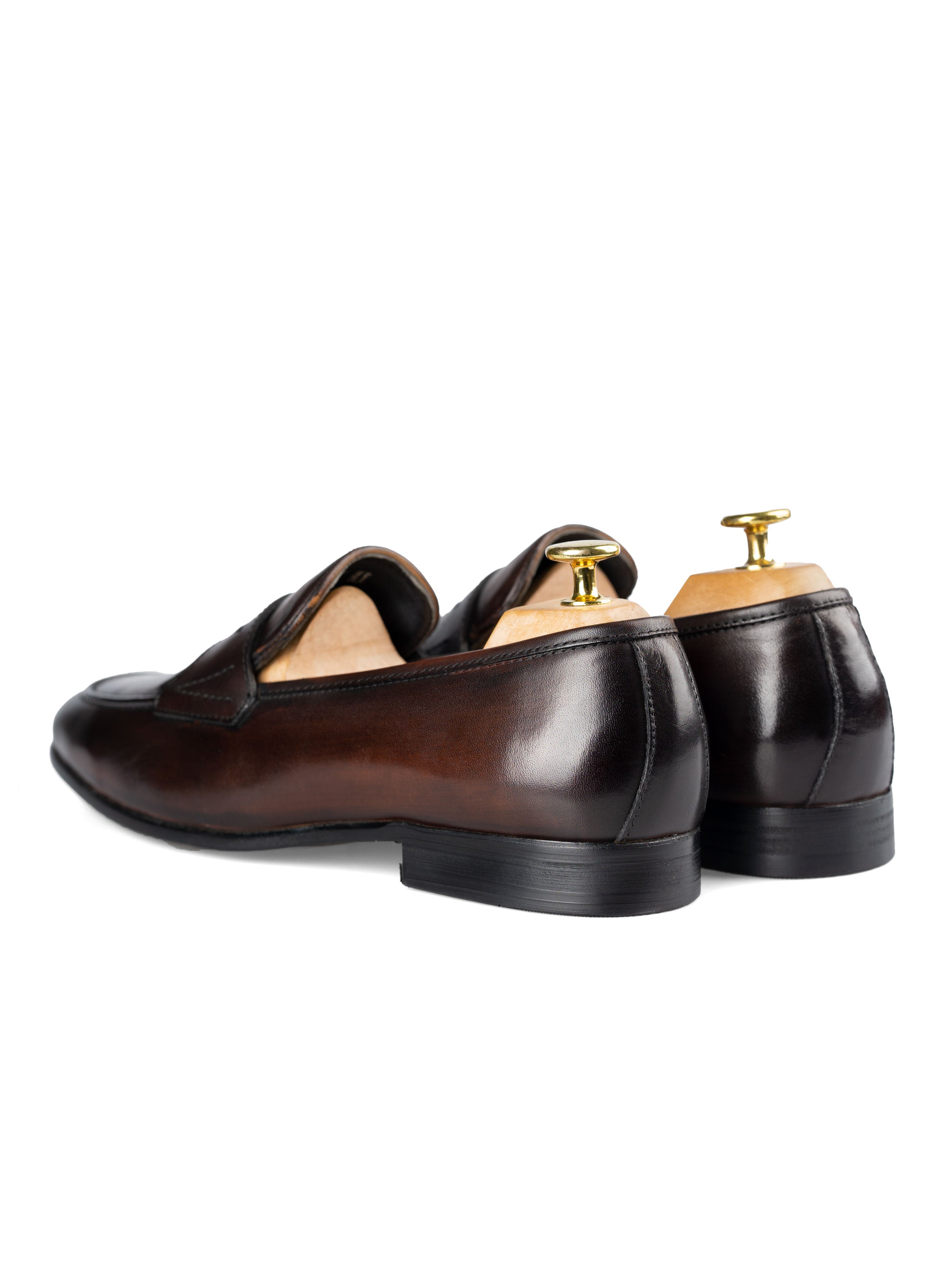 Penny-Loafer-Wing-Strap-Dark-Brown_03 - Zeve
