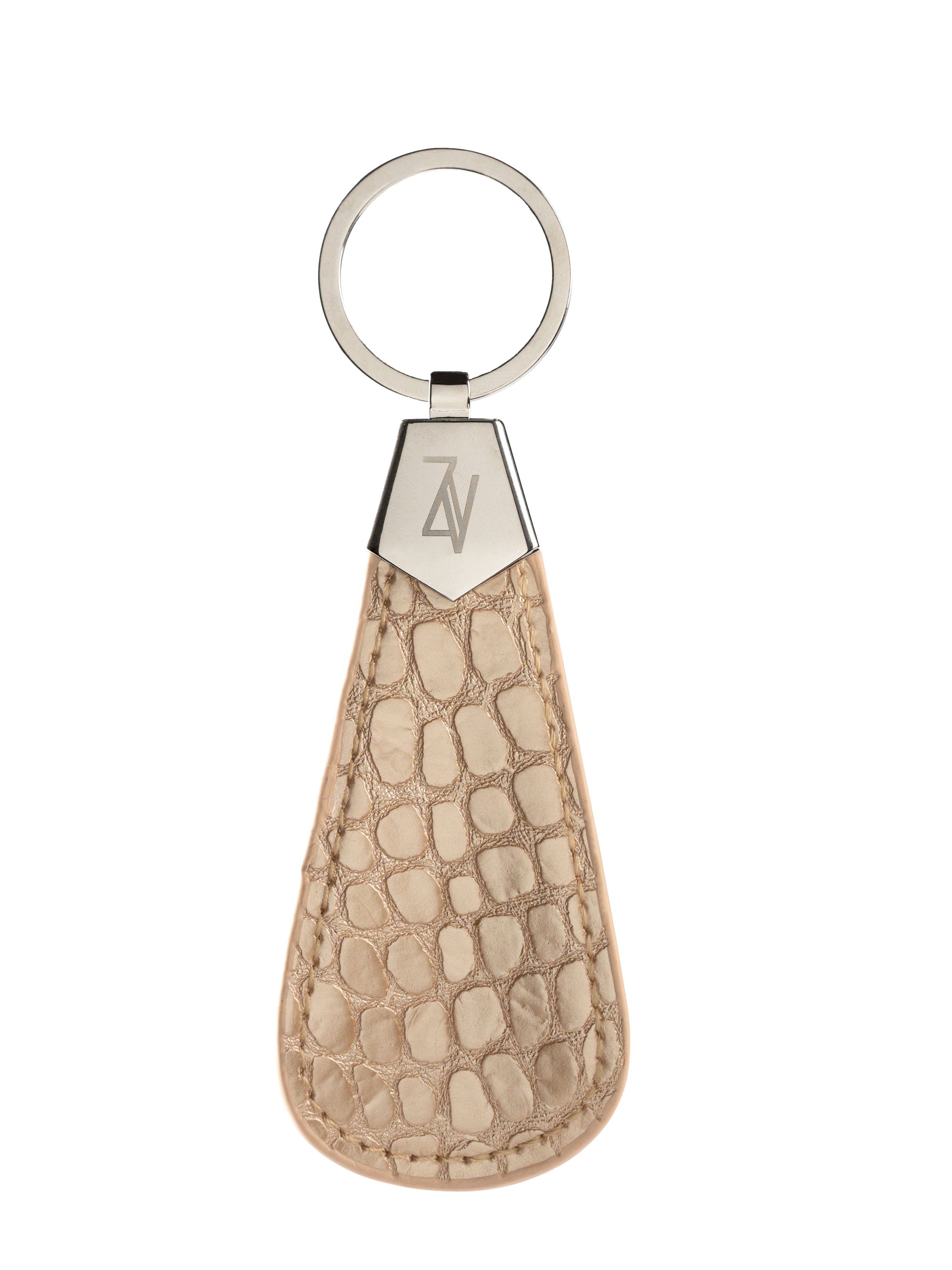 Croco Shoe Horn Keychain - Zeve Shoes