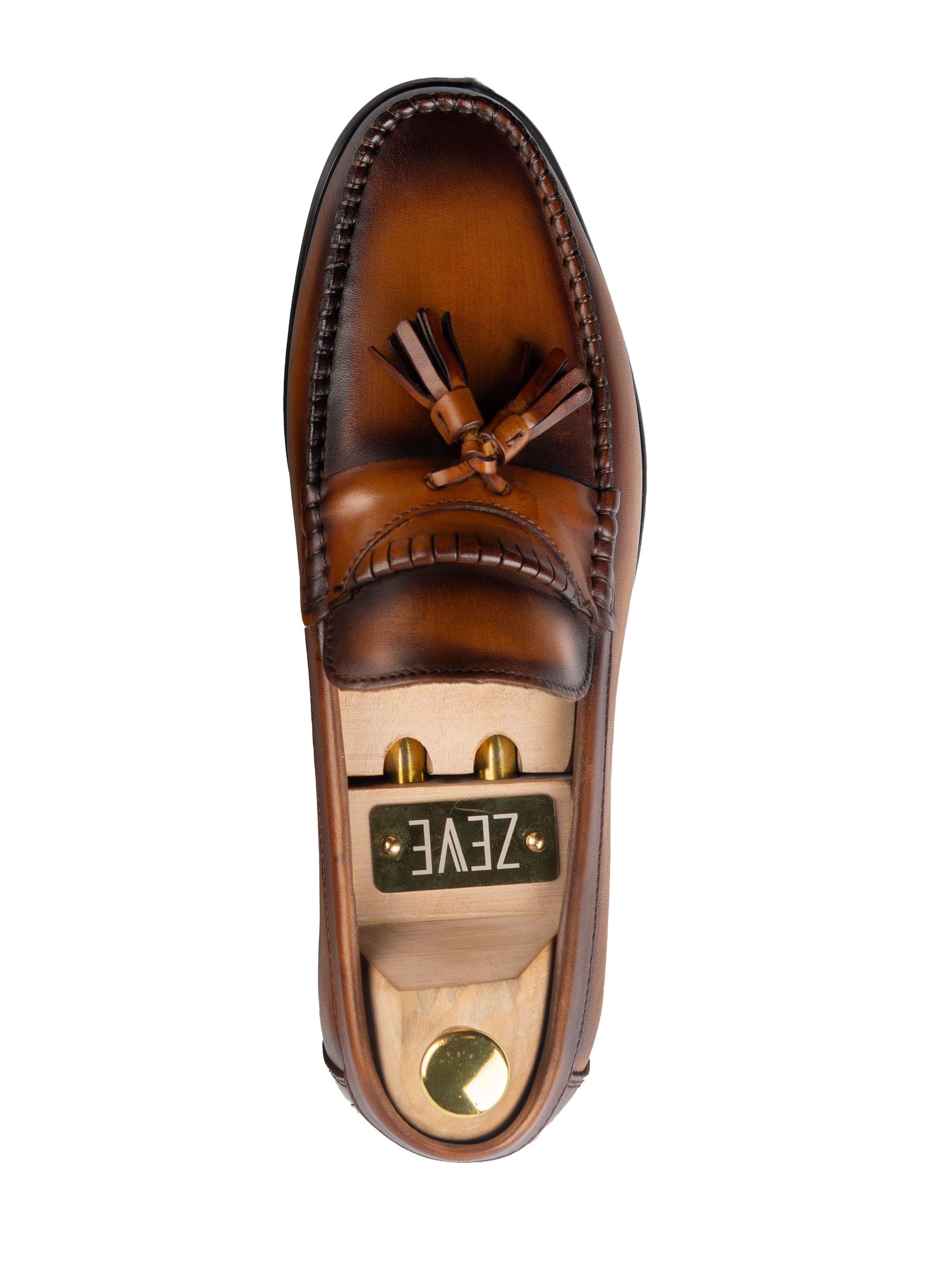 Tassel-Moccasin-Loafer-Cognac-Tan_05 - Zeve