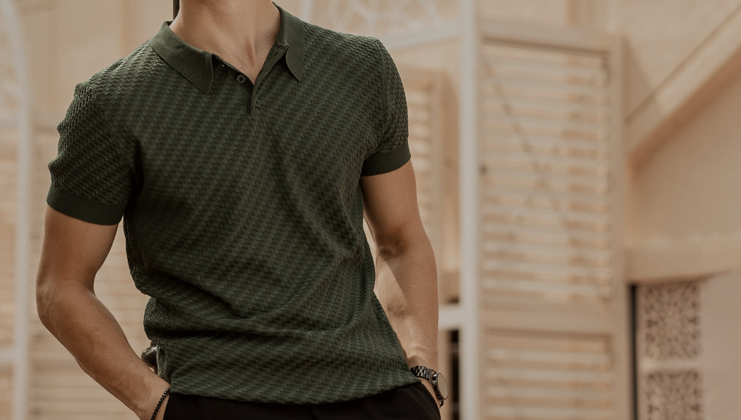 Short Sleeved Polo