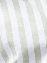 8EmanuelStripedShirtGreenWindsorCollar - Zeve