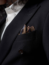 9DoubleBreastedSuitBlazerSeersuckerBlackPlain_PeakLapel - Zeve