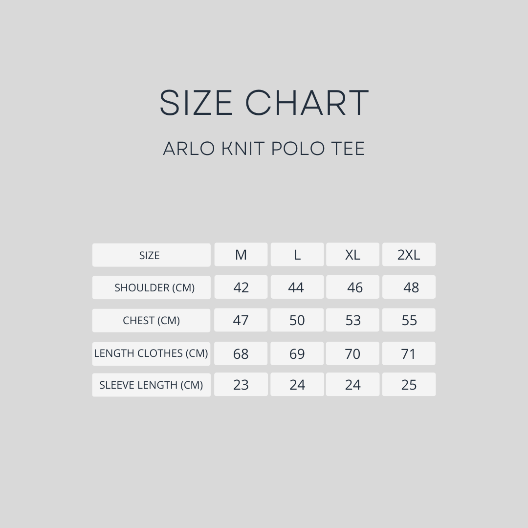 Arlo Striped Polo Tee - Grey Quarter-Zip