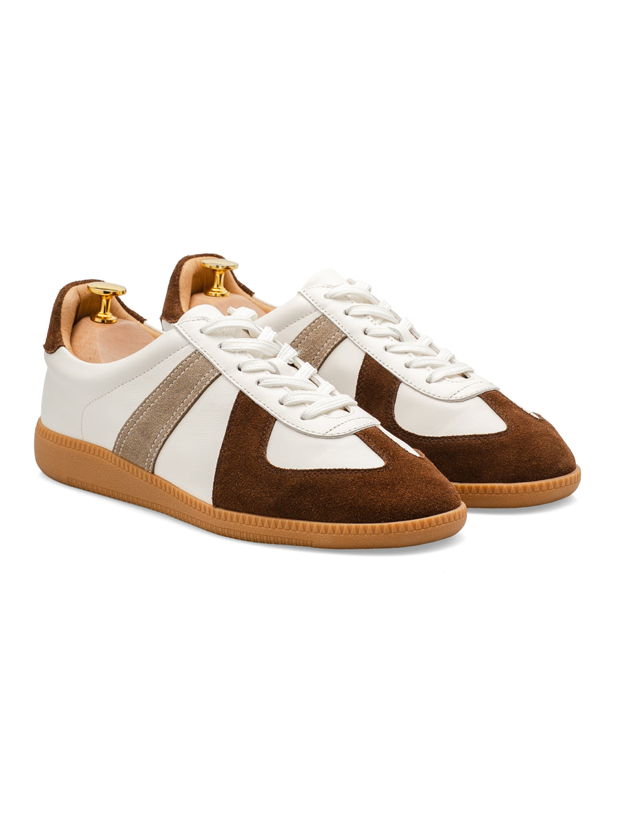 Alden Court Sneaker  - Off White Leather