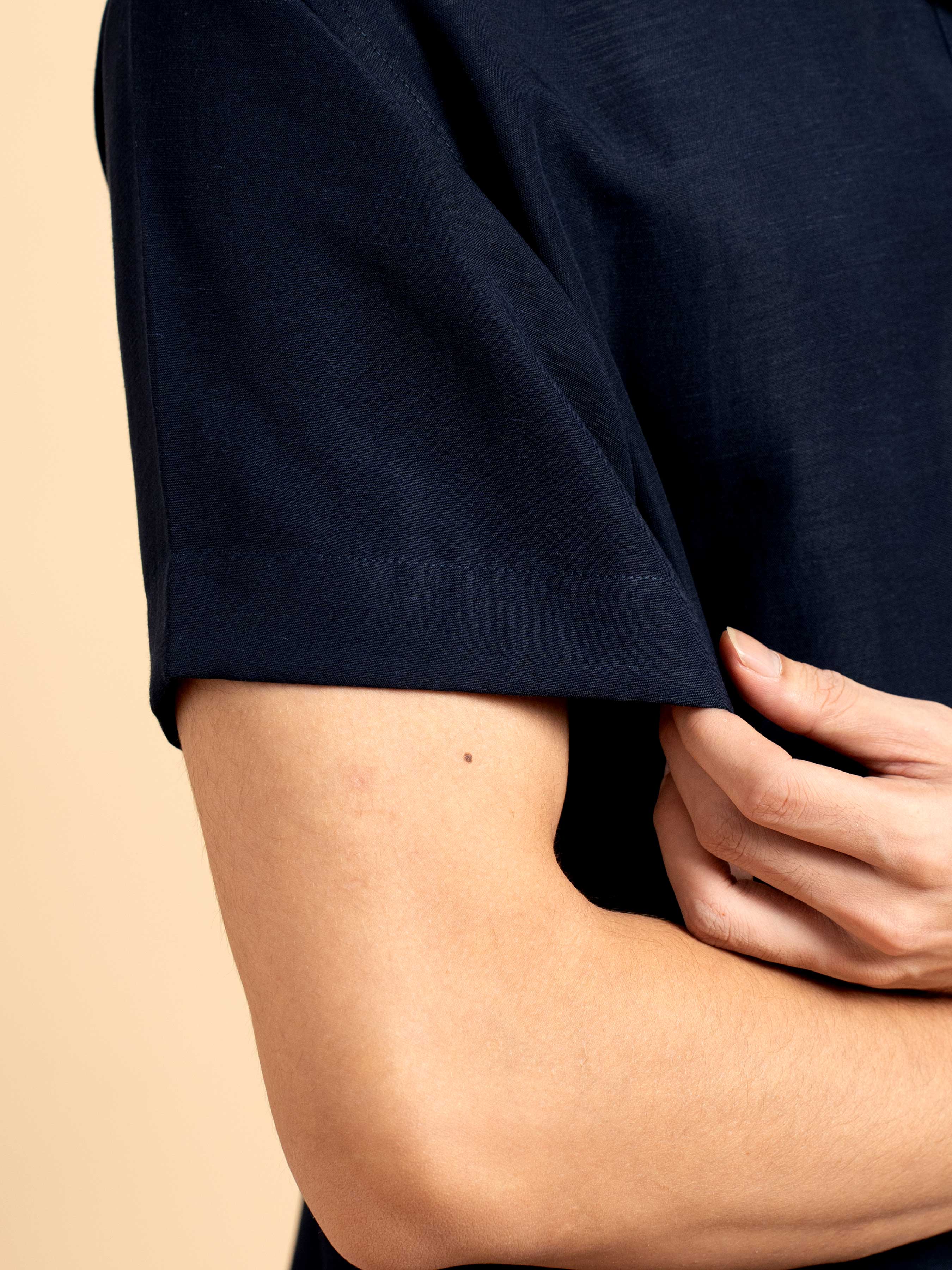 Arden Shirt - Navy Blue